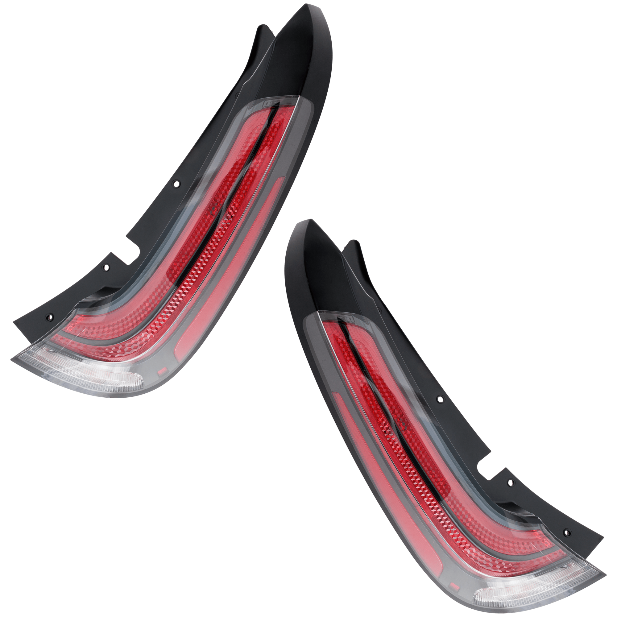 AM SOUL 23-25 TAIL LAMP RH AND LH Outer Assembly Halogen CAPA SKU SET RK73010043AQ Partslink KI2804169C KI2805169C OEM 92401K0510-92402K0510