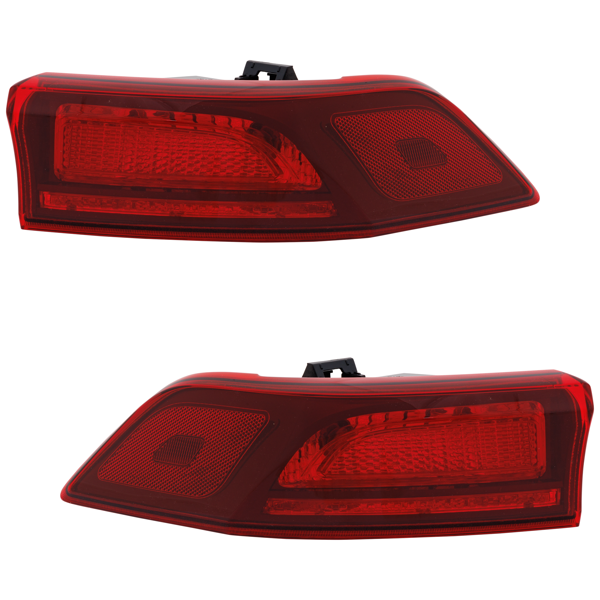 AM CARNIVAL 22-24 TAIL LAMP RH AND LH Outer Assembly Halogen EX LX SX Models CAPA SKU SET RK73010087AQ Partslink KI2805164C KI2804164C OEM 92402R0010-92401R0010