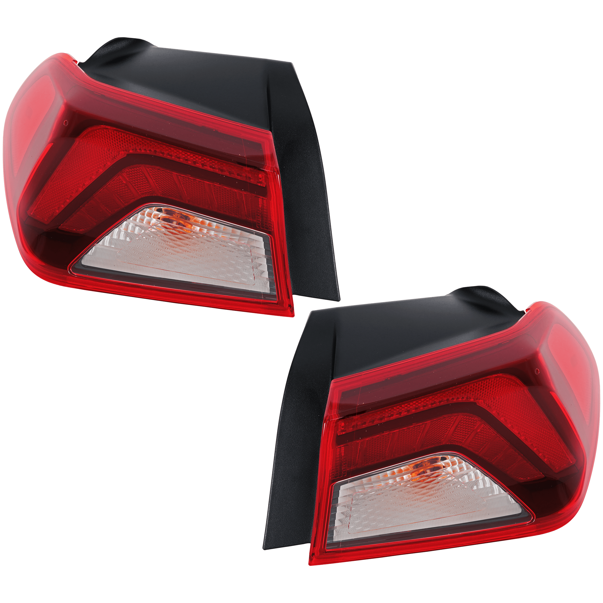AM K5-21-24 TAIL LAMP RH AND LH Outer Assembly Halogen Standard Type EX LX LXS Models CAPA SKU SET RK73010099AQ Partslink KI2804162C KI2805162C OEM 92401L3000-92402L3000