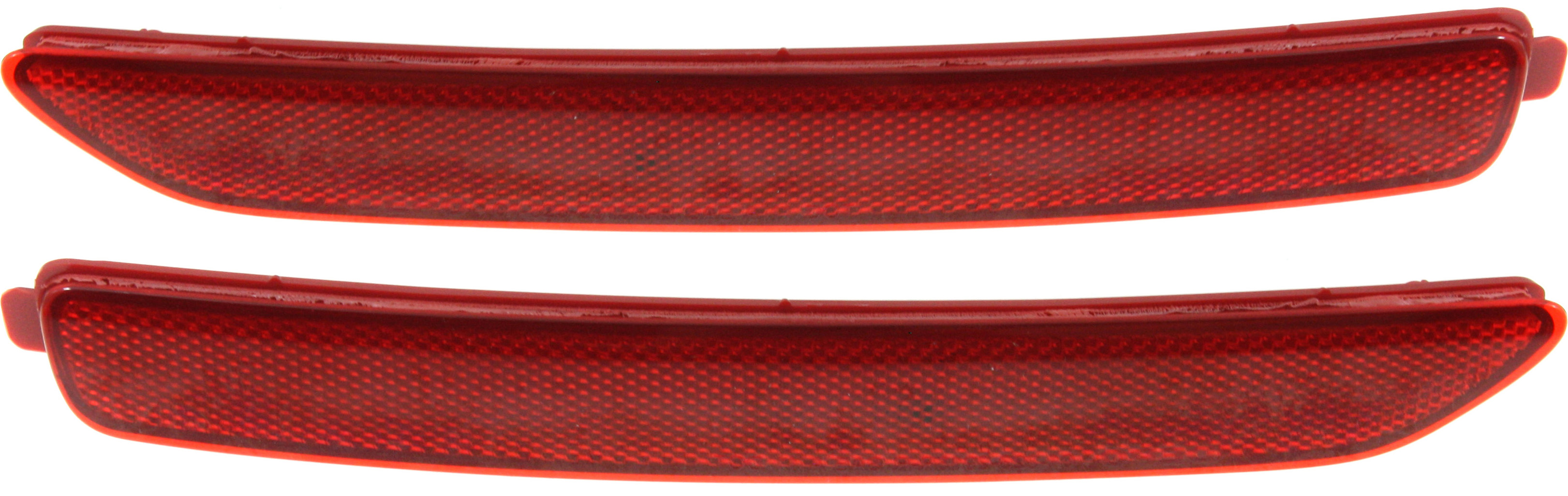 AM SORENTO 16-18 REAR BUMPER REFLECTOR RH AND LH CAPA SKU SET RK73490003Q Partslink KI1184112C KI1185112C OEM 92405C6100-92406C6100