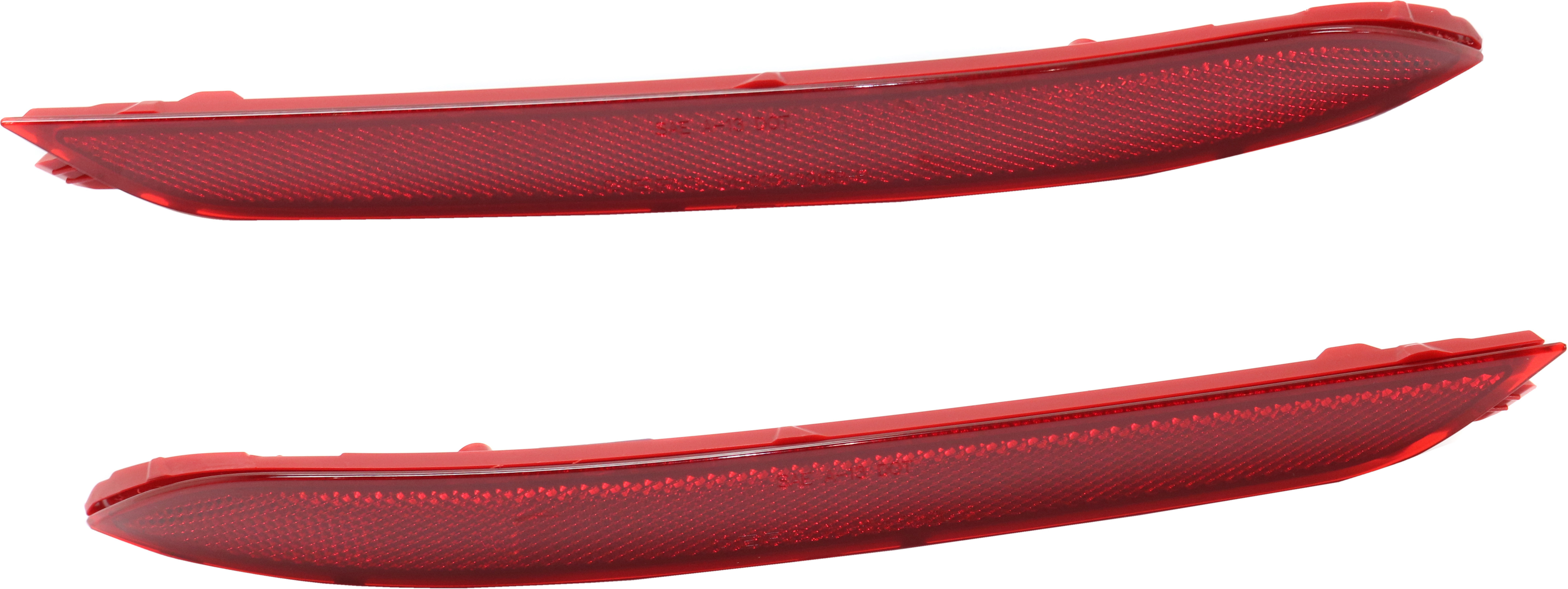 AM SEDONA 15-18 REAR BUMPER REFLECTOR RH and LH Set of 2 EX L LX SX Models CAPA SKU SET RK73490007Q Partslink KI1184115C KI1185115C OEM 92405A9200-92406A9200
