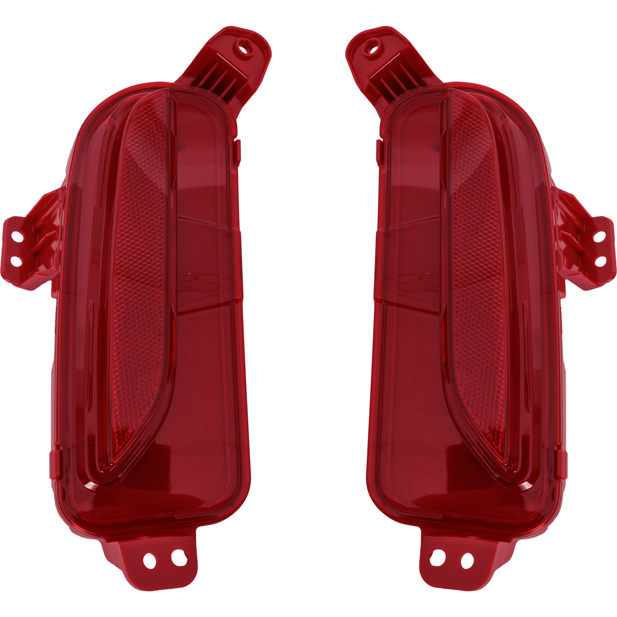 AM SOUL 23-25 REAR BUMPER REFLECTOR RH AND LH EX LX S GT Line Models CAPA SKU SET RK73490035Q Partslink KI2830102C KI2831102C OEM 92405K0510-92406K0510