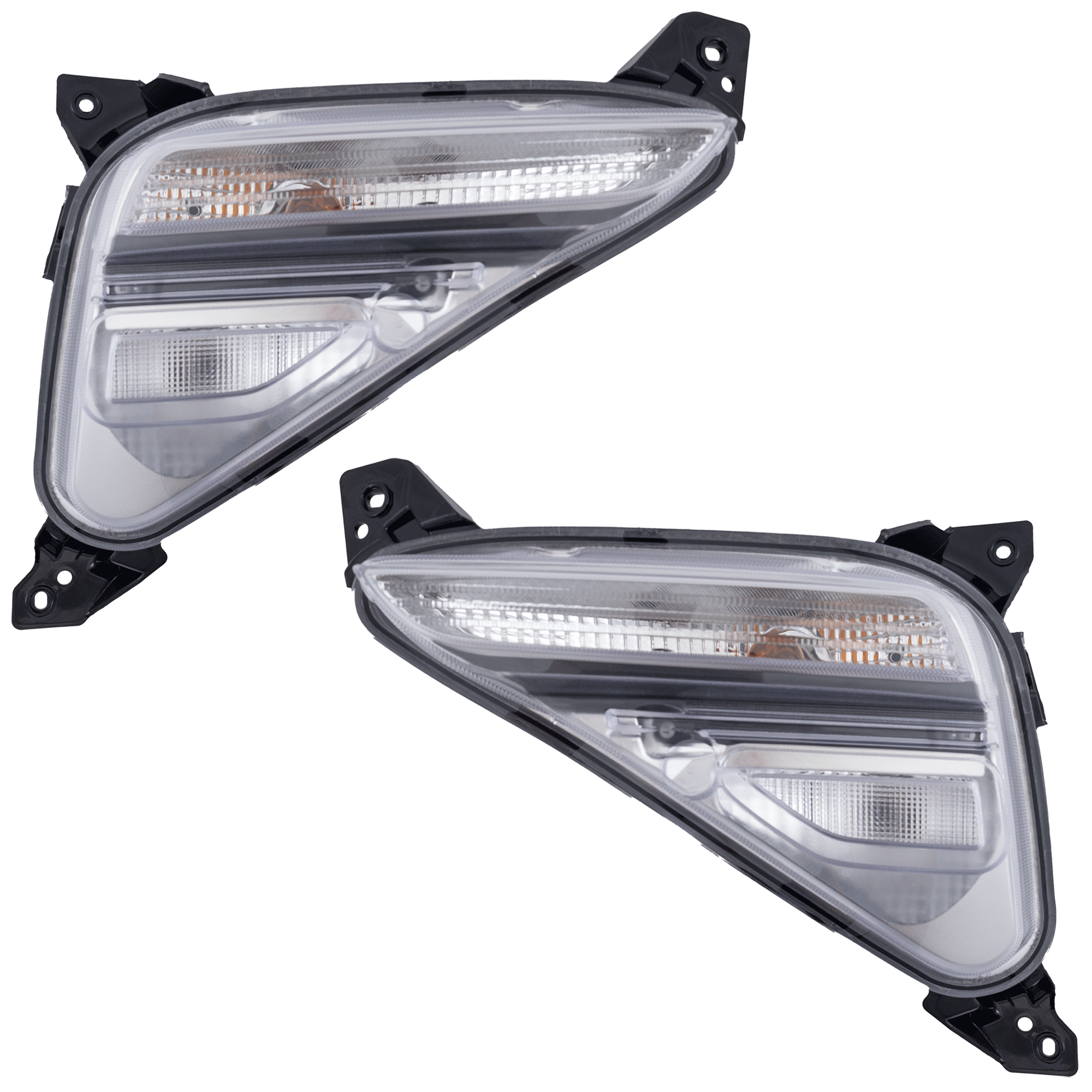 AM FORTE 19-21 REAR SIGNAL LAMP RH AND LH Assembly Sedan CAPA SKU SET RK73570001Q Partslink KI2892103C KI2893103C OEM 92305M7000-92306M7000