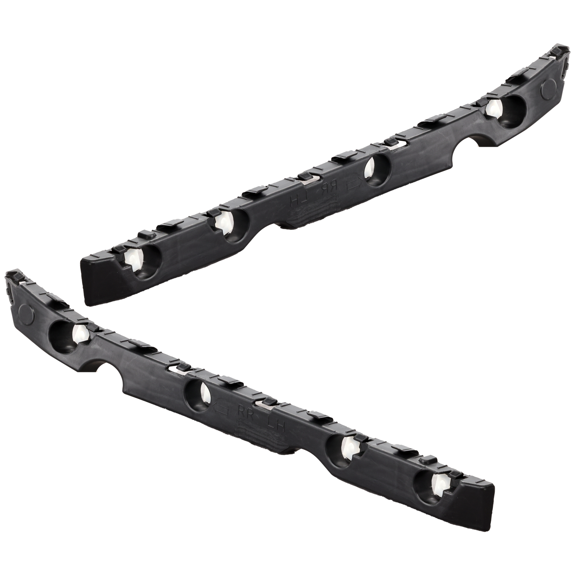 AM RIO 12-17 REAR BUMPER BRACKET RH AND LH Sedan SKU SET RK76260001 Partslink KI1142110 KI1143110 OEM 866131W000-866141W000