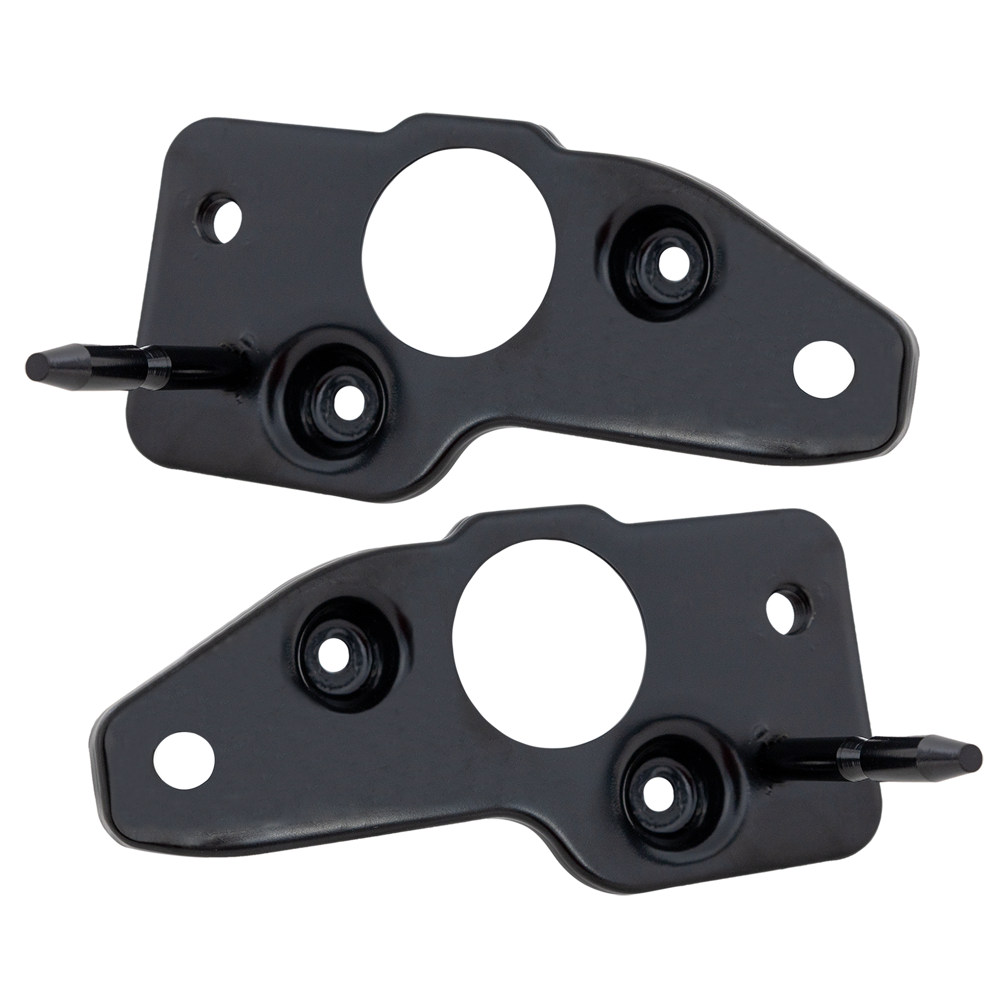 AM FORTE 19-21 REAR BUMPER BRACKET RH AND LH Steel Sedan CAPA SKU SET RK76260023Q Partslink KI1167113C KI1166113C OEM 86642M7000-86641M7000
