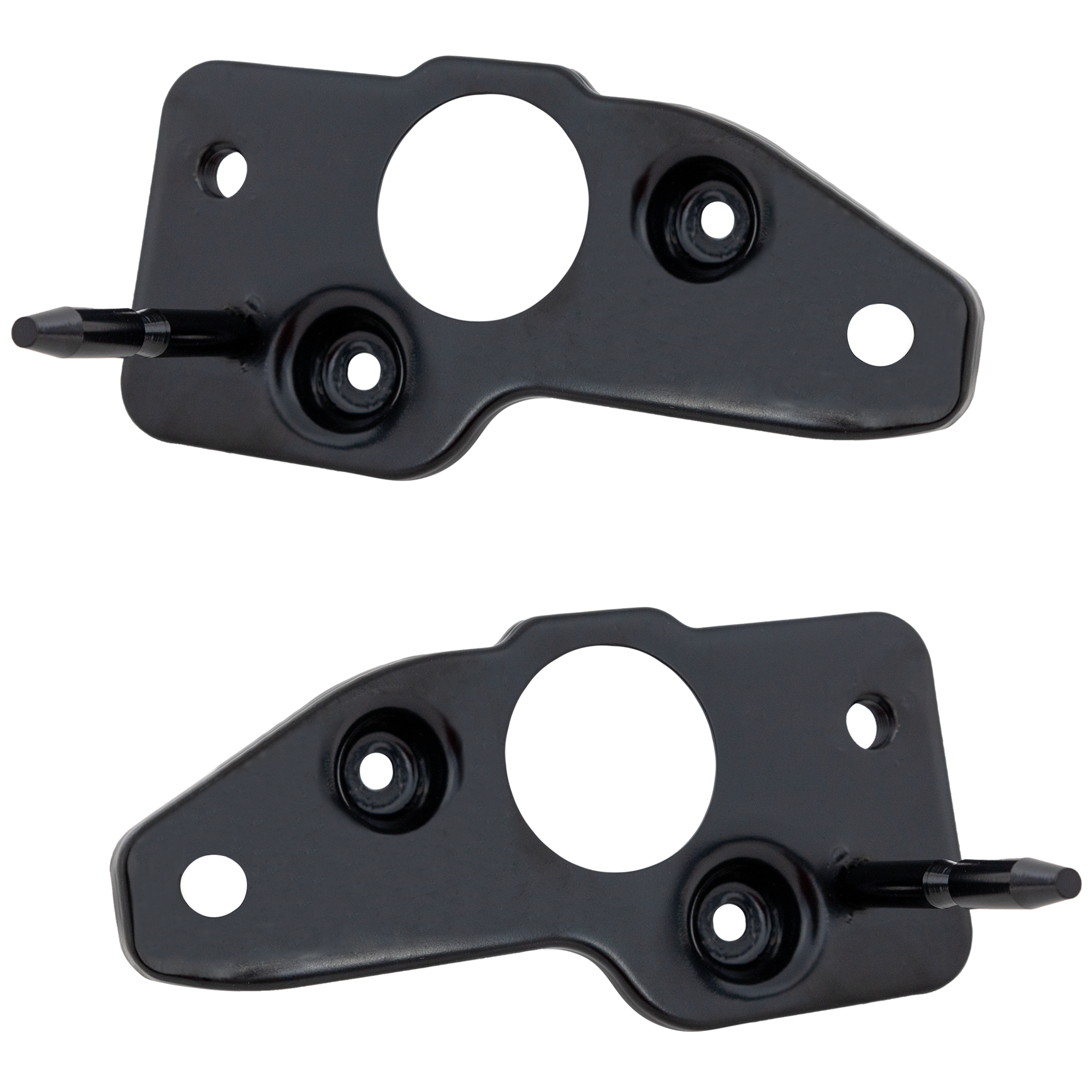 AM FORTE 19-21 REAR BUMPER BRACKET RH AND LH Steel Sedan SKU SET RK76260023 Partslink KI1167113 KI1166113 OEM 86642M7000-86641M7000