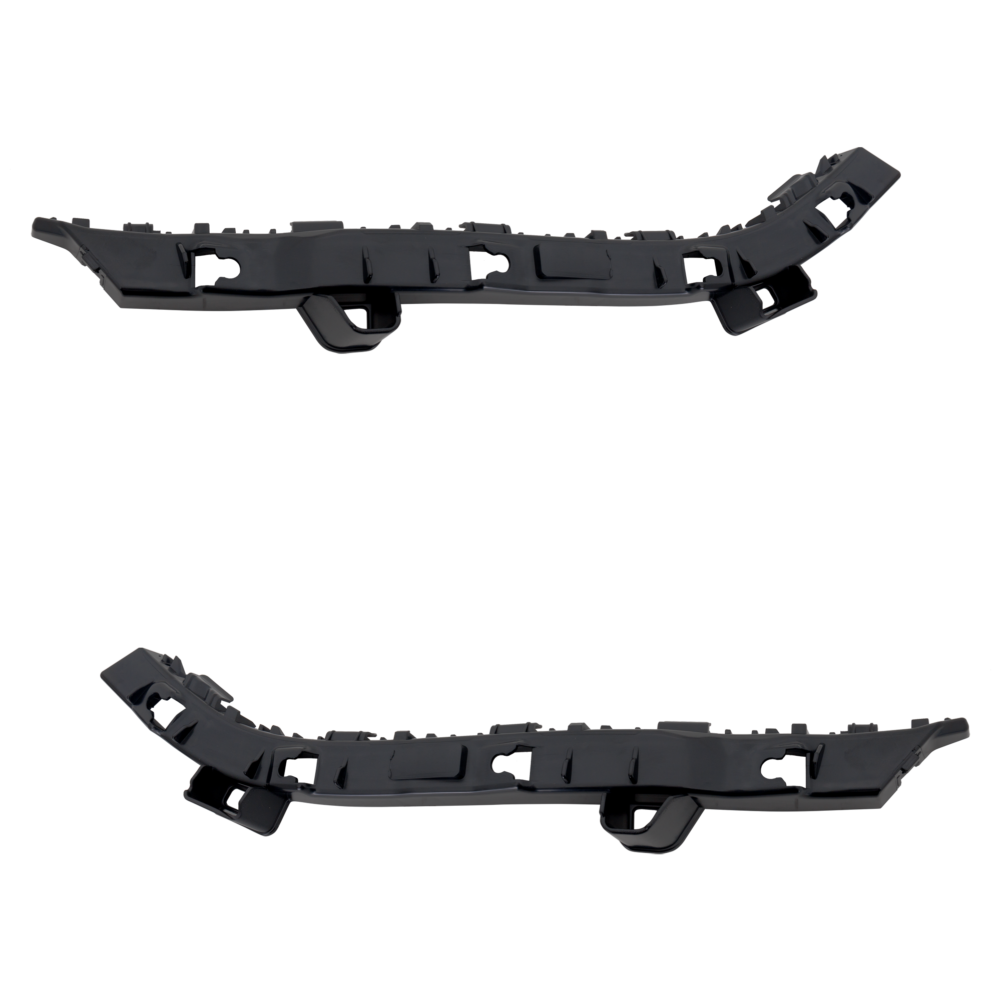 AM FORTE 17-18 REAR BUMPER BRACKET RH AND LH Upper Side Bracket Plastic SKU SET RK76260027 Partslink KI1142122 KI1143122 OEM 86613B0000-86614B0000
