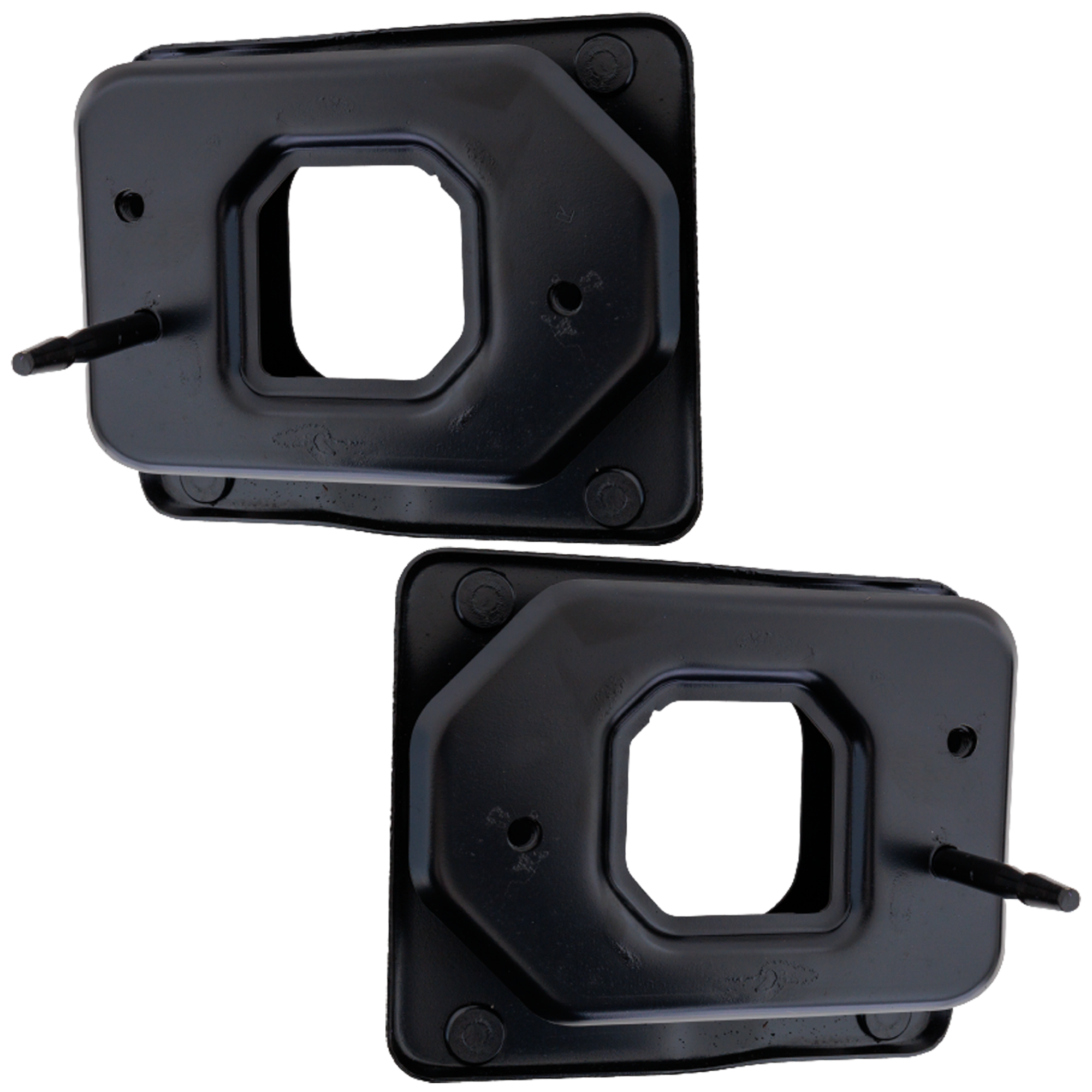 AM ELANTRA GT 13-17 REAR BUMPER BRACKET RH AND LH Impact Bar Black SKU SET RK76260031 Partslink HY1167113 HY1166113 OEM 86642A5000-86641A5000