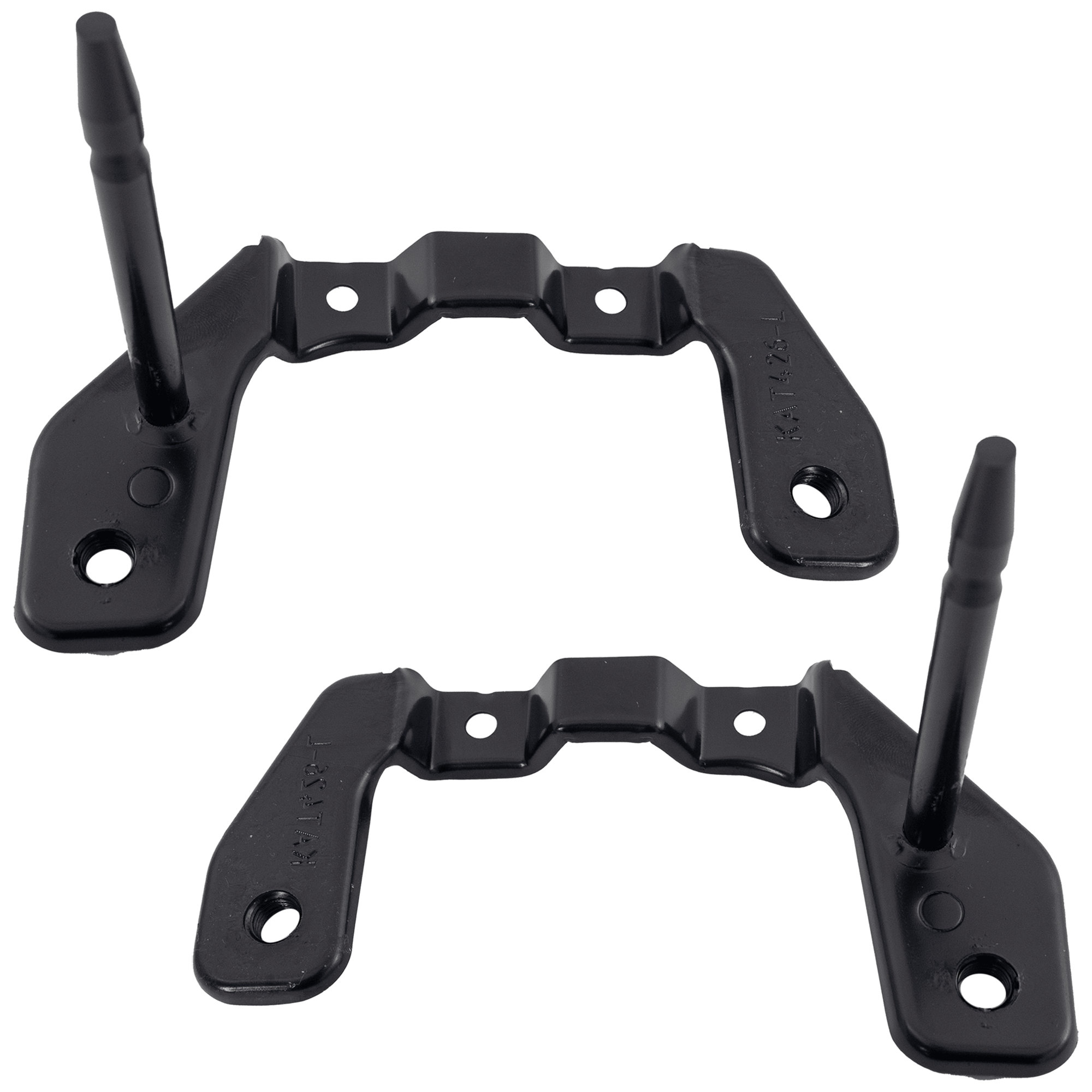 AM SPORTAGE 23-24 REAR BUMPER BRACKET RH AND LH Stay Steel EX LX Models USA Built Vehicle Excludes Hybrid Plug In Models CAPA SKU SET RK76260033Q Partslink KI1163101C KI1162101C OEM 86642DW000-86641DW000