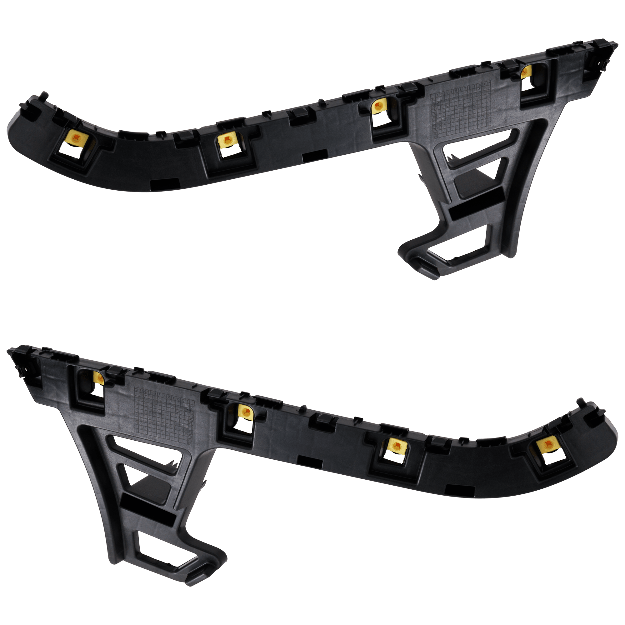AM K5-21-24 REAR BUMPER BRACKET RH AND LH Side Cover Bracket SKU SET RK76260037 Partslink KI1142119 KI1143119 OEM 86651L3000-86652L3000