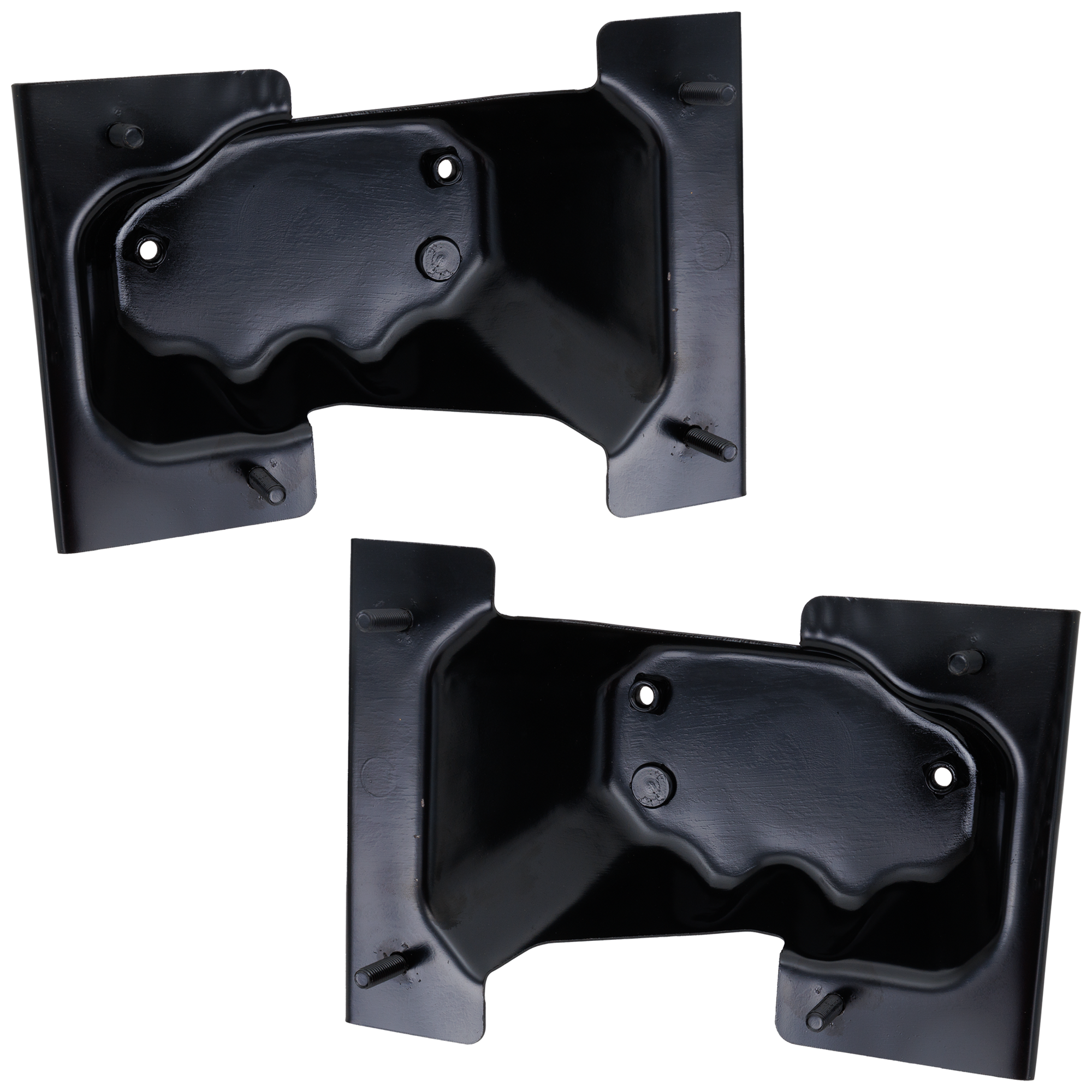 AM ELANTRA 14-16 REAR BUMPER BRACKET RH AND LH Korea Built Vehicle Sedan CAPA SKU SET RK76270025Q Partslink HY1167116C HY1166116C OEM 866423X800-866413X800