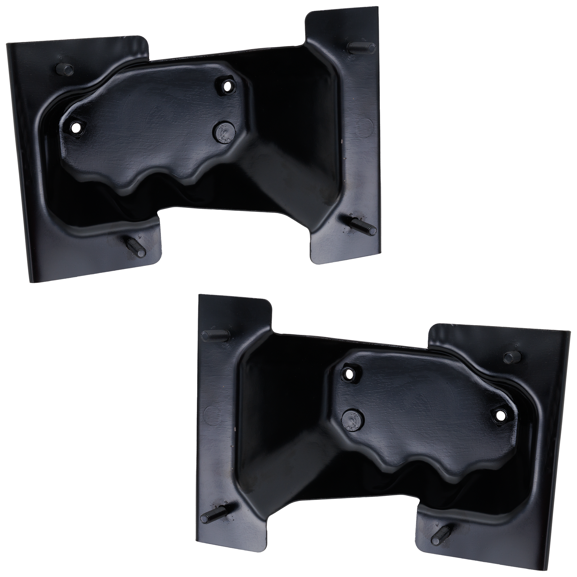 AM ELANTRA 14-16 REAR BUMPER BRACKET RH AND LH Korea Built Vehicle Sedan SKU SET RK76270025 Partslink HY1167116 HY1166116 OEM 866423X800-866413X800
