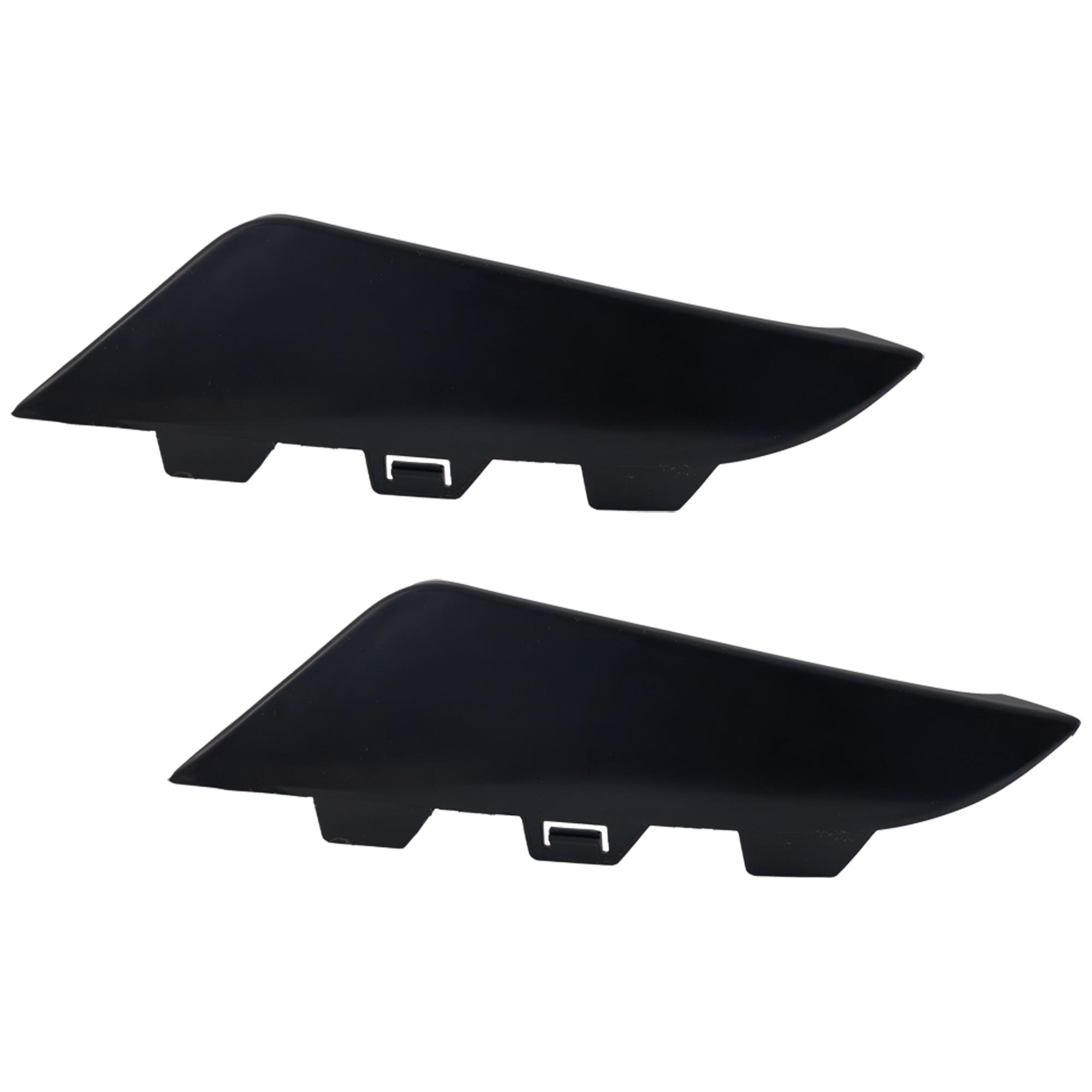 AM SORENTO 21-23 REAR BUMPER GARNISH RH AND LH Black EX LX S SX SX Prestige Model Sport Design SKU SET RK76350007 Partslink KI1138102 KI1139102 OEM 86697R5300-86698R5300