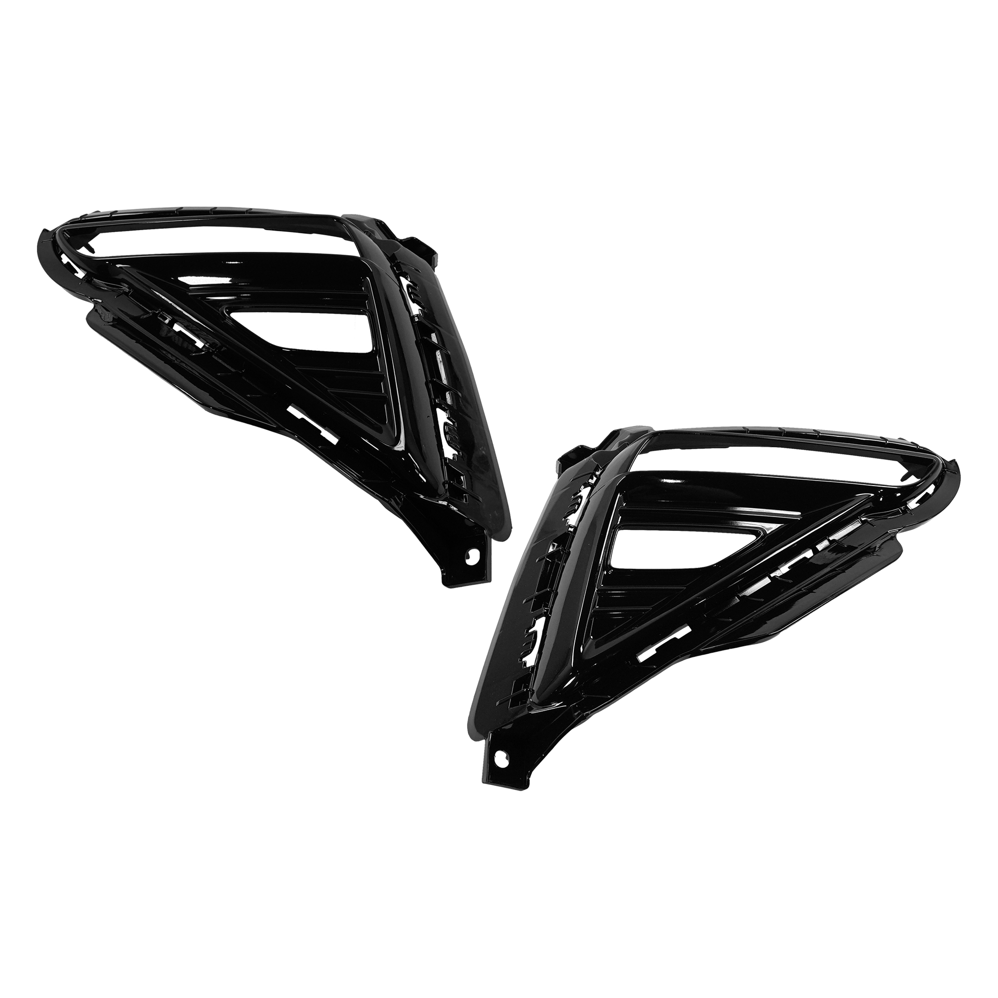 AM FORTE 19-21 REAR BUMPER MOLDING RH AND LH SKU SET RK76370001 Partslink KI1139101 KI1138101 OEM 86662M7010-86661M7010