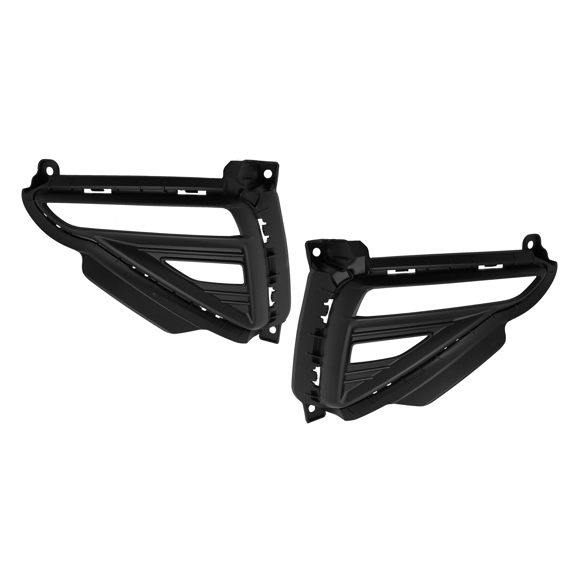 AM FORTE 19-21 REAR BUMPER MOLDING RH AND LH Sedan FE Model SKU SET RK76370003 Partslink KI1138100 KI1139100 OEM 86661M7000-86662M7000