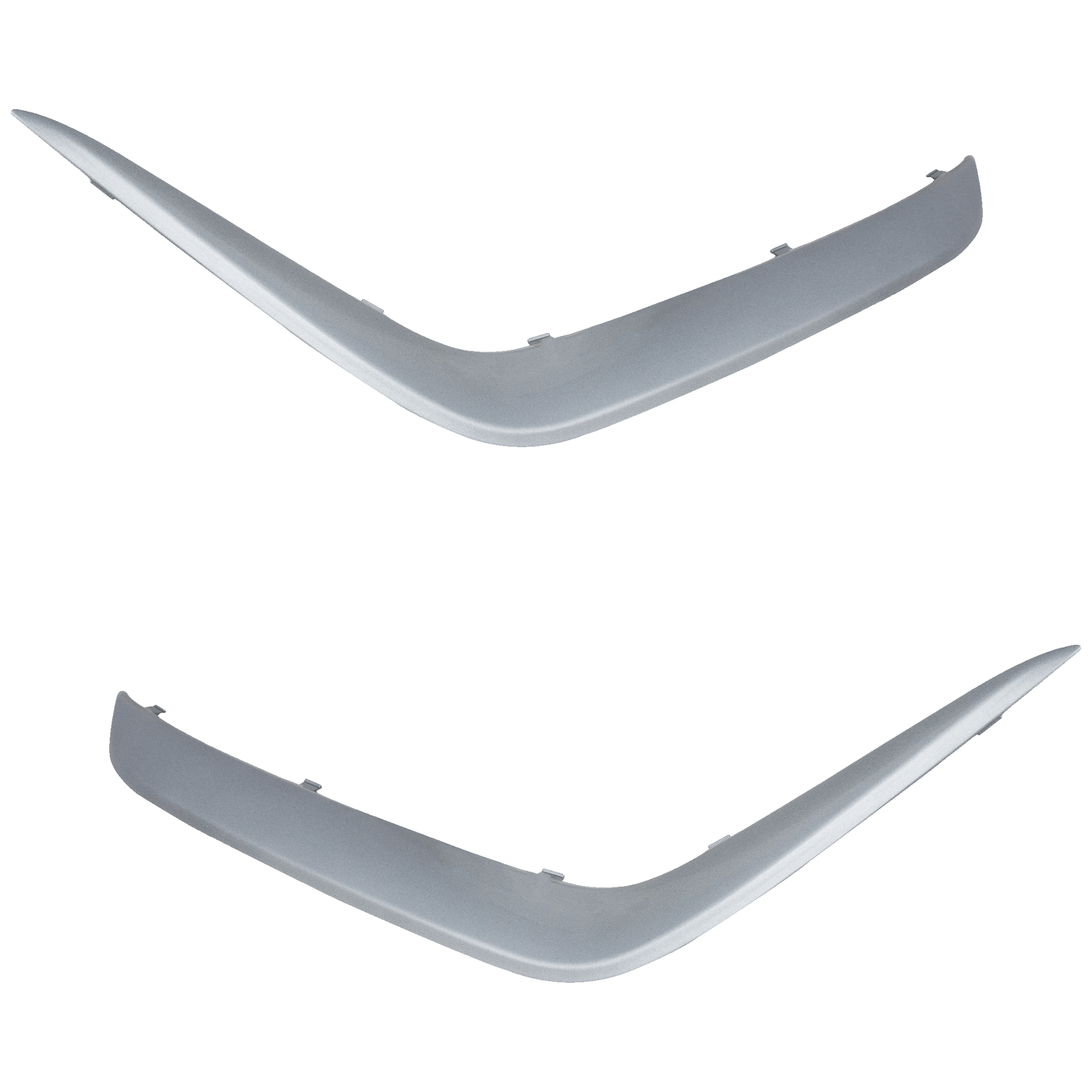 AM NIRO 17-19 REAR BUMPER MOLDING RH AND LH Painted Gray SKU SET RK76370005 Partslink KI1147103 KI1146103 OEM 86628G5000-86627G5000