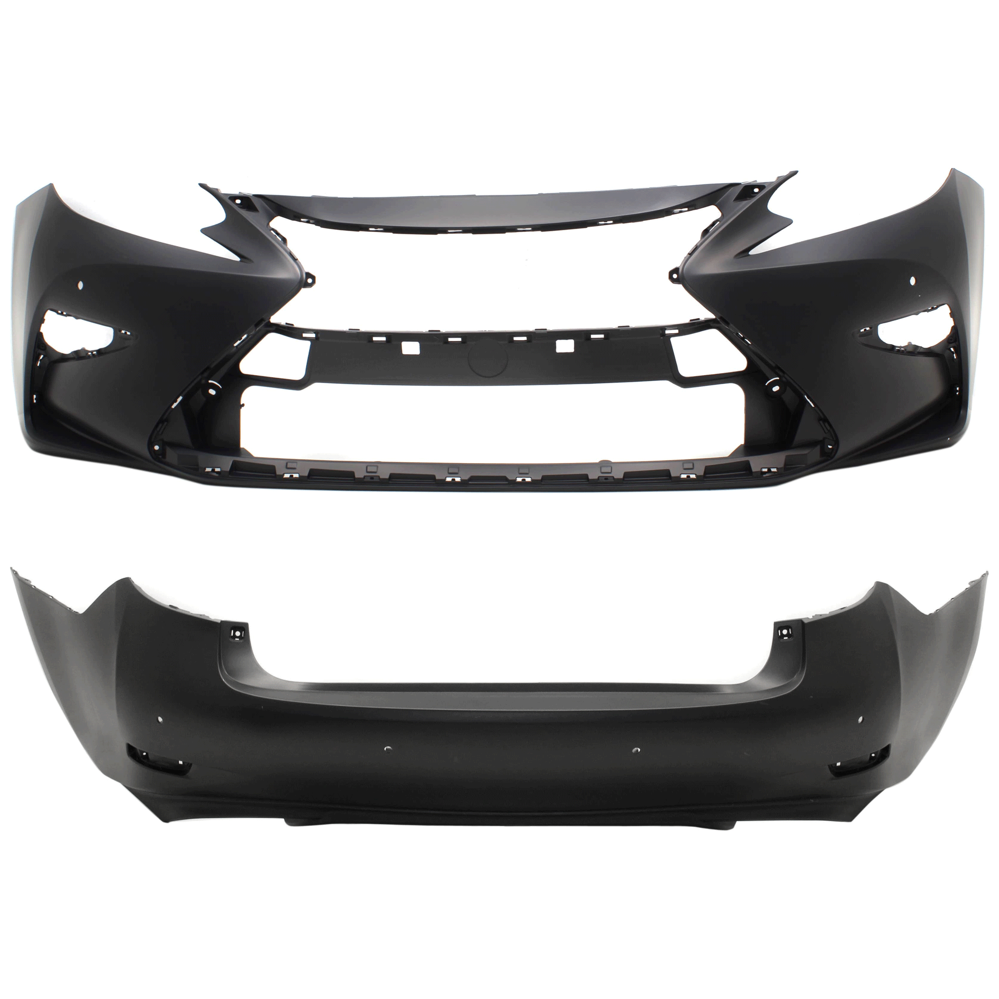 AM Bumper Cover SKU SET RL01030002PQ B Partslink LX1000312C LX1100189C OEM 521193T910-5215933950