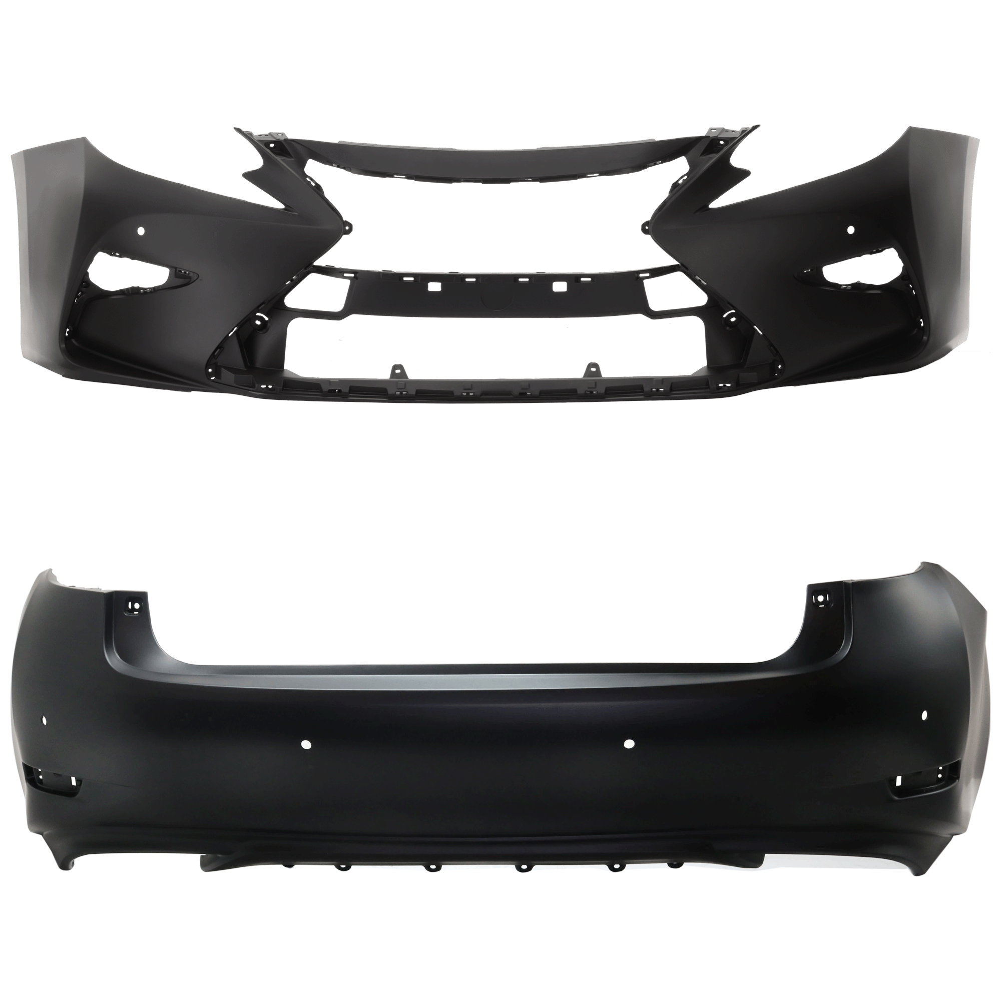 AM Bumper Cover SKU SET RL01030021PQ A Partslink LX1000328C LX1100197C OEM 521190A902-521590A905