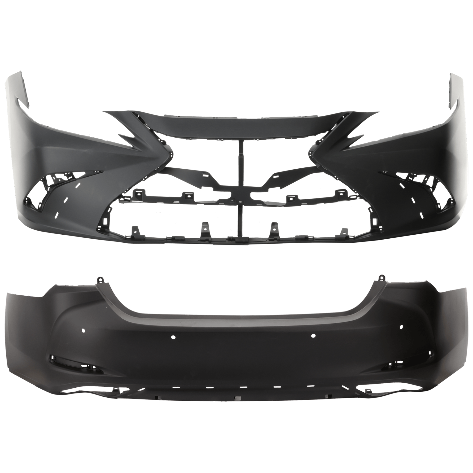AM Bumper Cover SKU SET RL01030063PQ B Partslink LX1000358C LX1100211C OEM 521190X949-521590X925