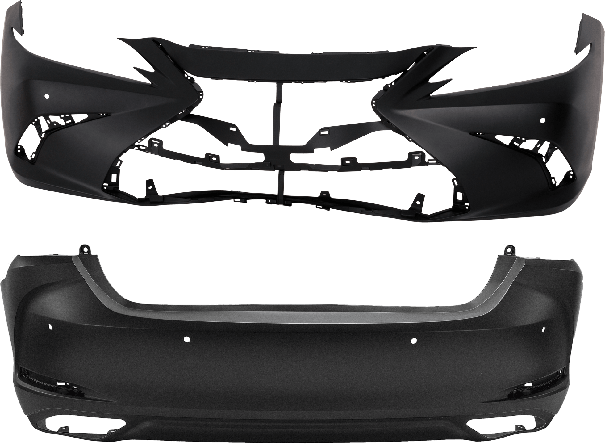 AM Bumper Cover SKU SET RL01030098PQ C Partslink LX1000357C LX1100209C OEM 521190X948-521590X923