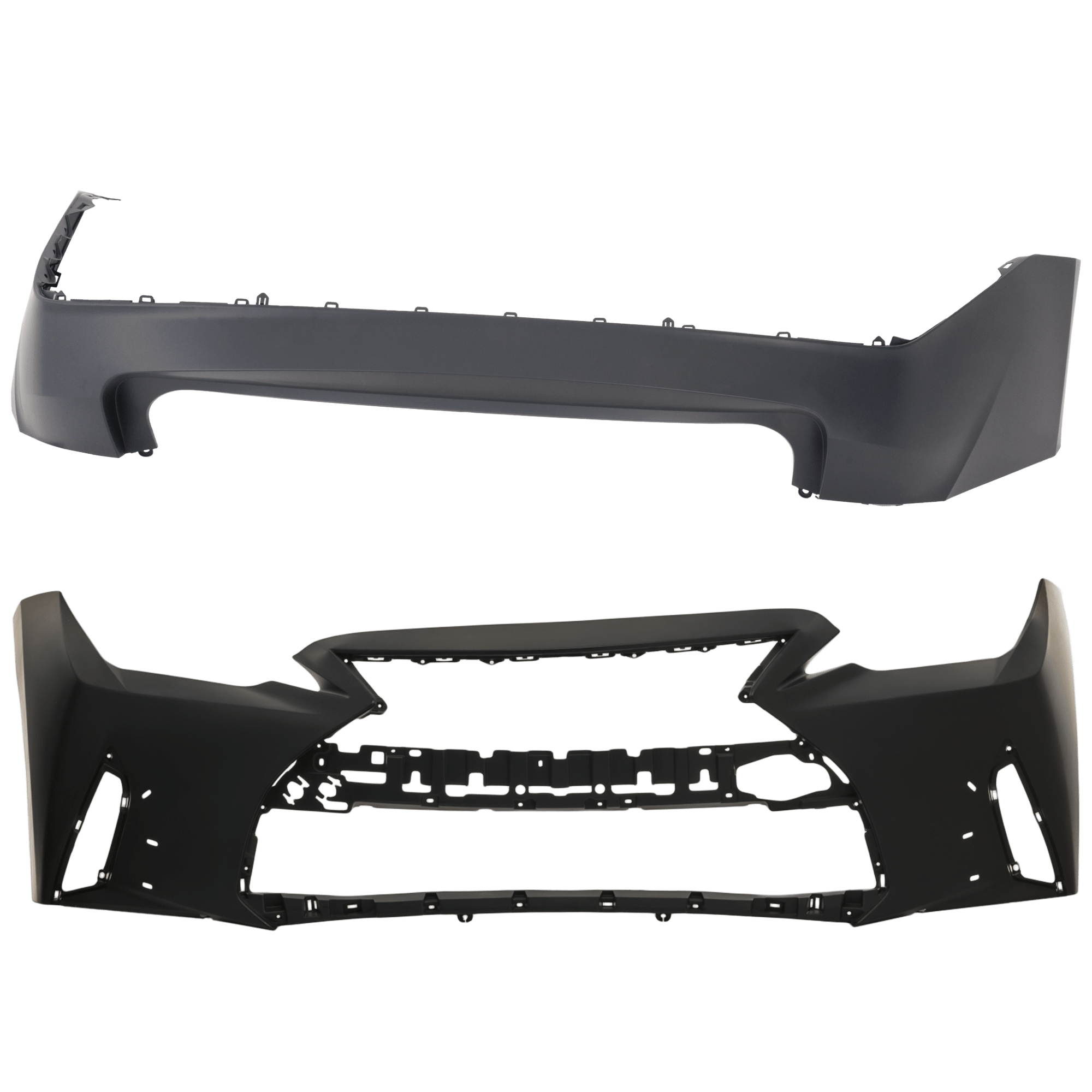 AM IS300 IS350-21-25 FRONT AND REAR BUMPER COVER Primed SKU SET RL01030104P B