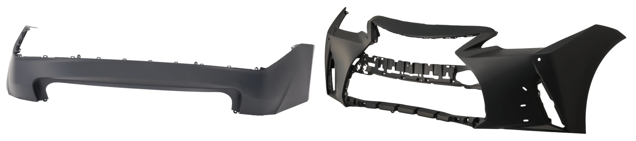 AM IS300 IS350-21-25 FRONT AND REAR BUMPER COVER Primed SKU SET RL01030105P B