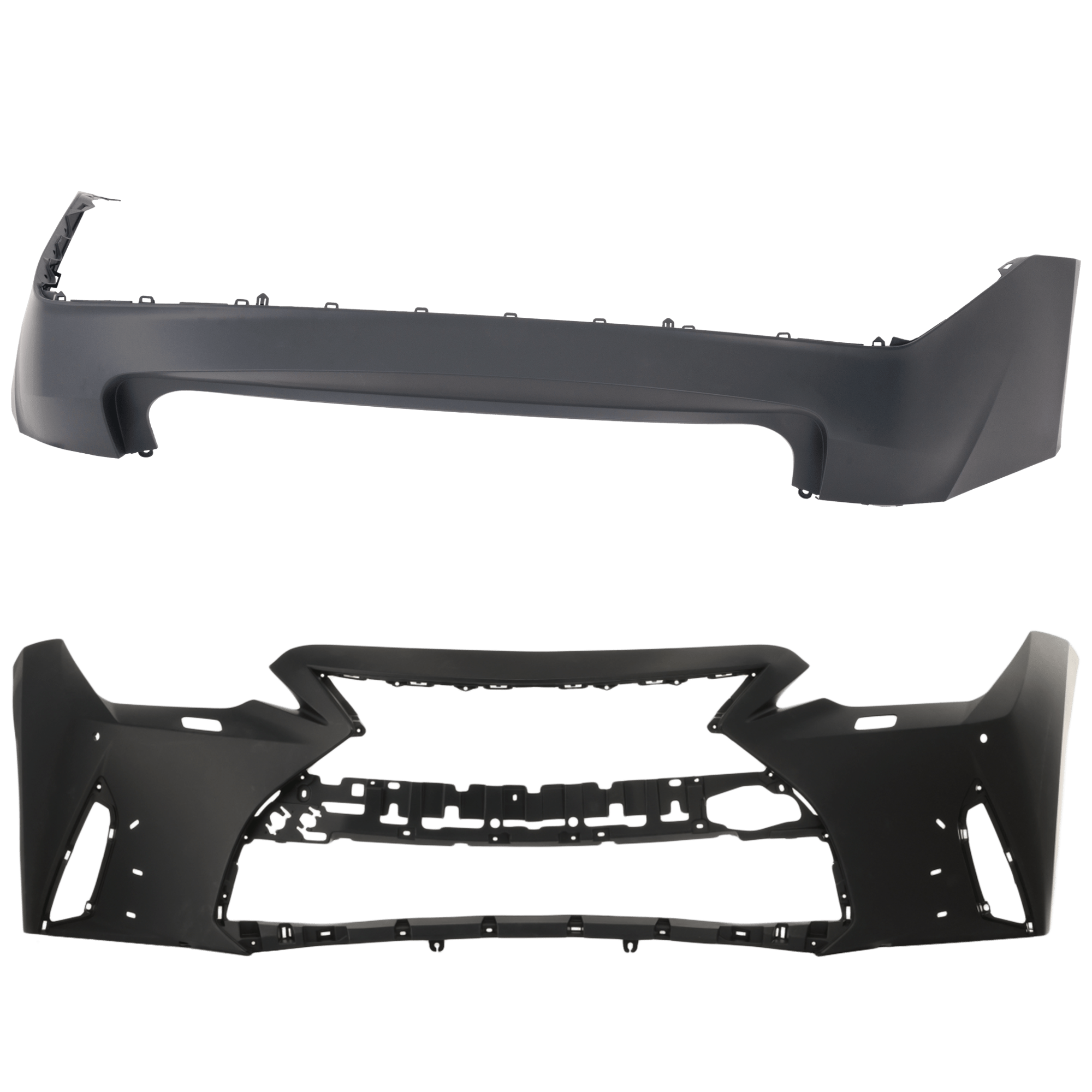AM IS300 IS350-21-25 FRONT AND REAR BUMPER COVER Primed SKU SET RL01030110P B