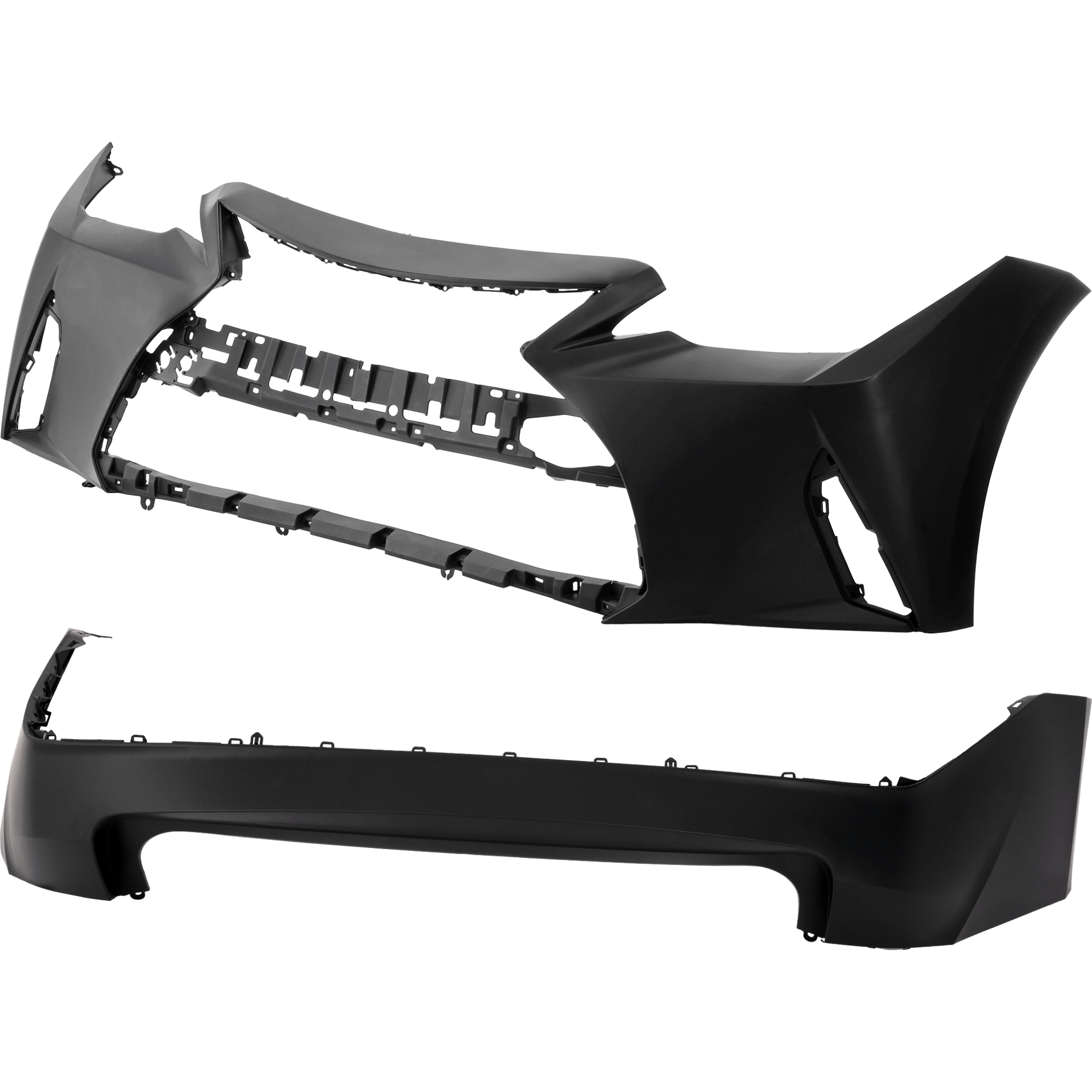 AM IS300 IS350-21-25 FRONT AND REAR BUMPER COVER Primed SKU SET RL01030111P B