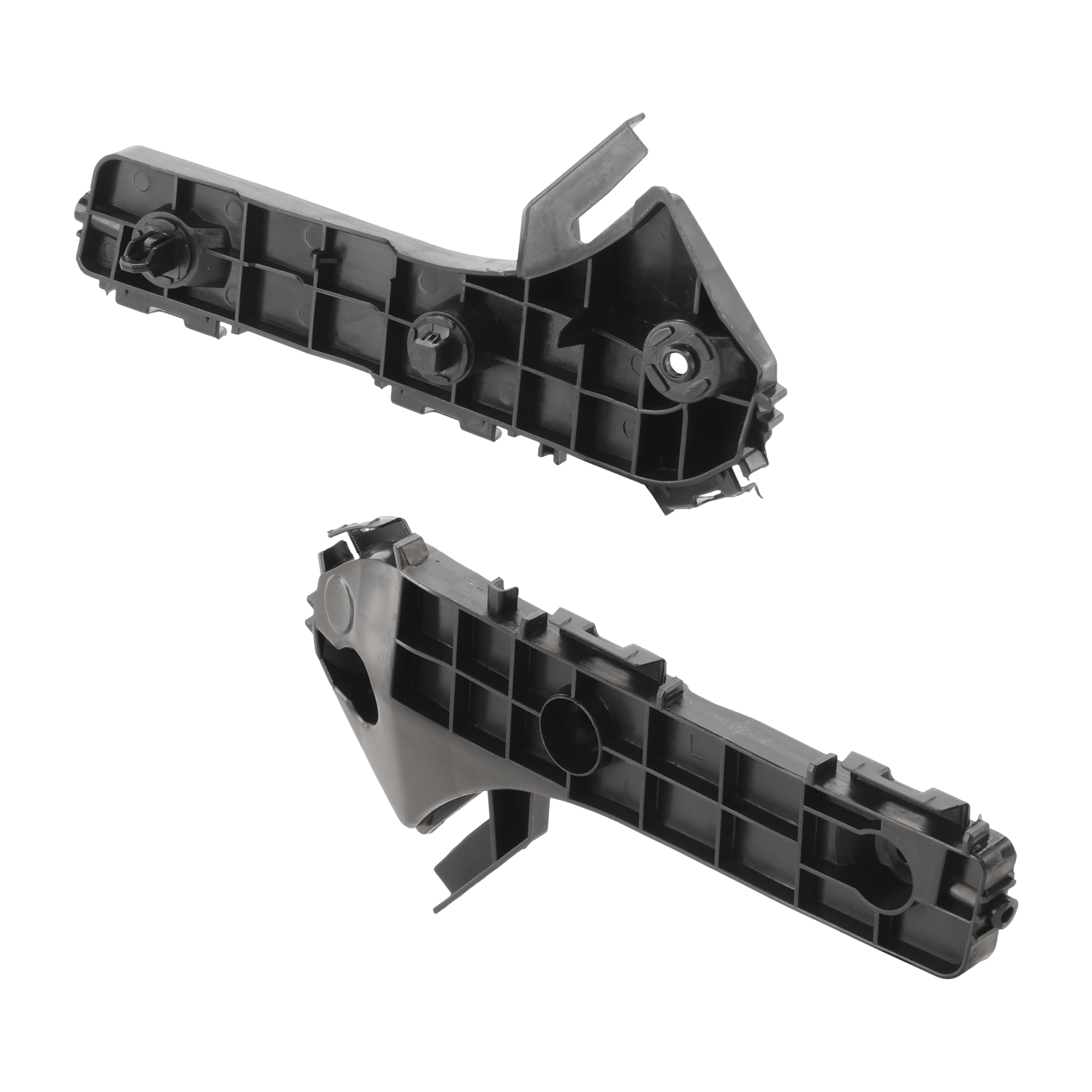 AM LX570-16-21 FRONT BUMPER COVER SUPPORT RH AND LH SKU SET RL01040005 Partslink LX1042136 LX1043136 OEM 5211560210-5211660260