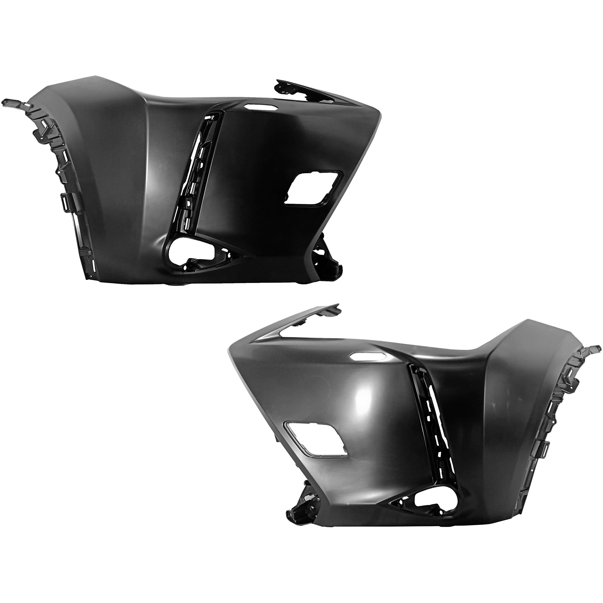 AM UX200-19-22 UX250H 19-23 FRONT BUMPER END RH AND LH CAPA SKU SET RL01110005Q Partslink LX1016103C LX1017103C OEM 5211376904