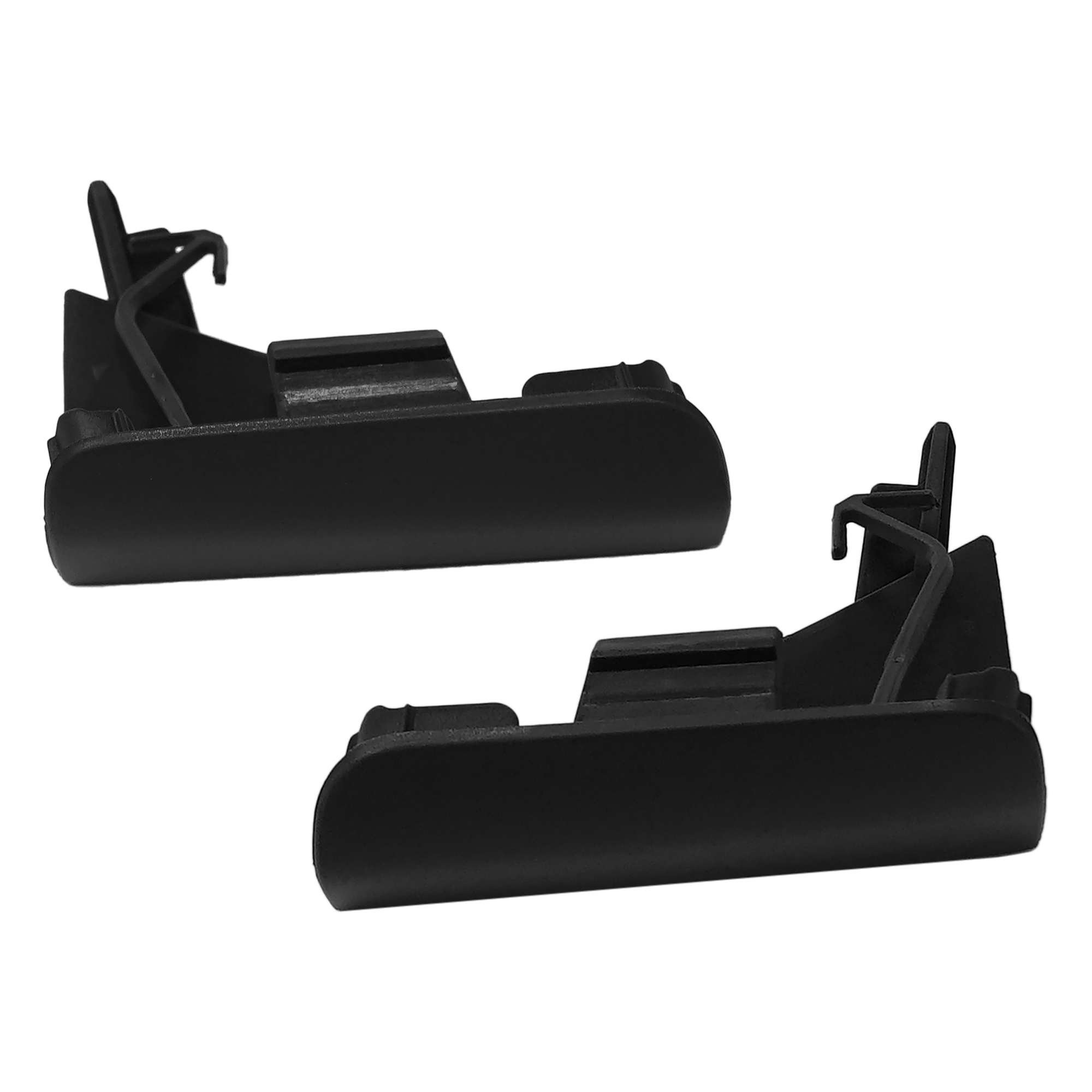 AM NX200T NX300H 15-17 FRONT BUMPER TOW HOOK COVER RH AND LH Primed w o F Sport Package SKU SET RL01440003 Partslink LX1029117 LX1029118 OEM 5246778901-5246878901