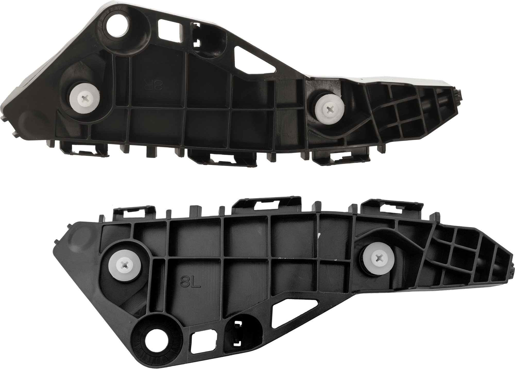 AM NX250-22-24 NX350H 22-22 FRONT BUMPER RETAINER RH AND LH Side Cover North America Japan Built Vehicle CAPA SKU SET RL01470003Q Partslink LX1042131C LX1043131C OEM 52535F6010-52536F6010