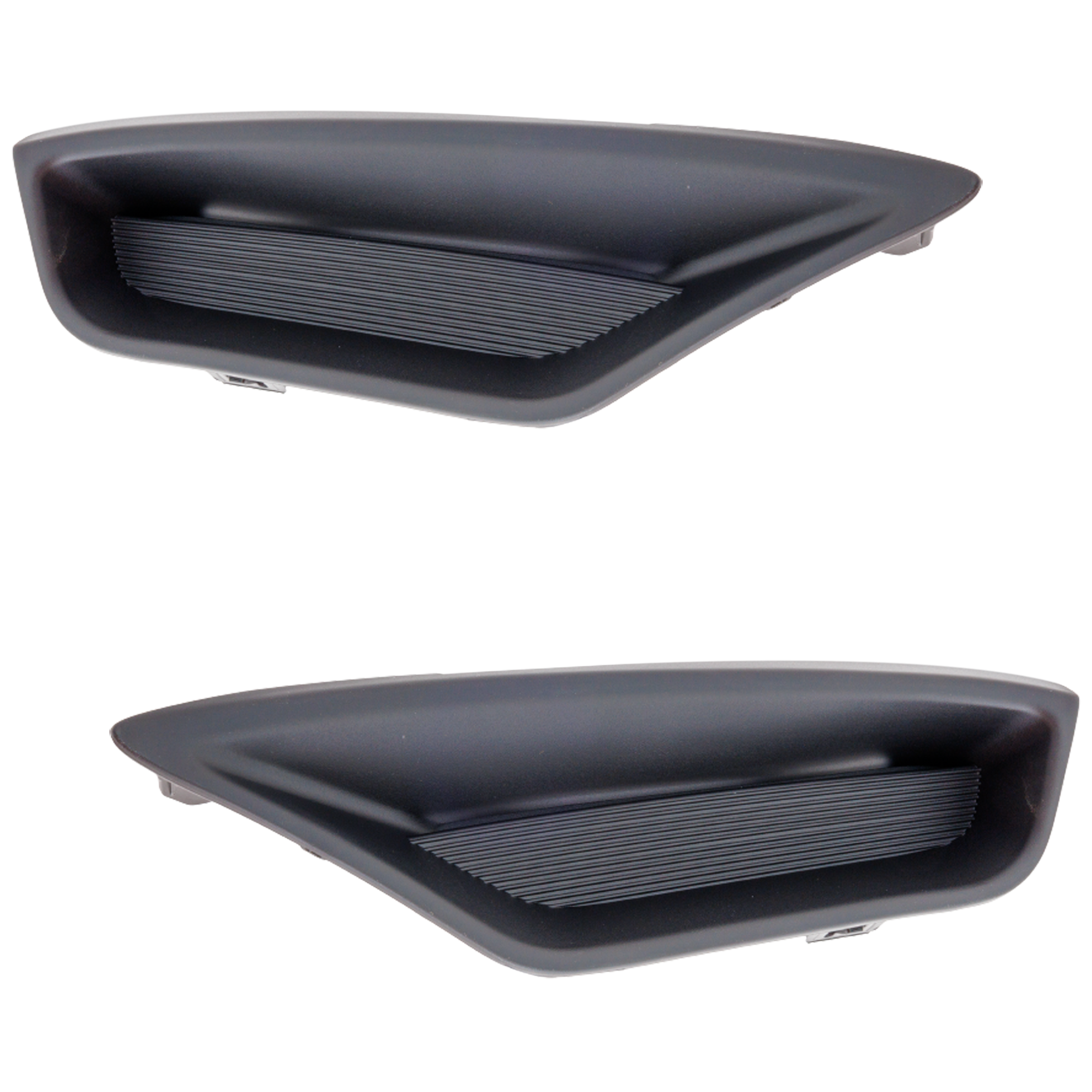 AM RX350 RX450H 20-22 FRONT BUMPER GRILLE RH AND LH Side Garnish RX350 RX350L Canada Japan Built Vehicle w o F Sport Pkg and Cornering Lamps SKU SET RL01550017 Partslink LX1039141 LX1038141 OEM 531270E050-531280E050