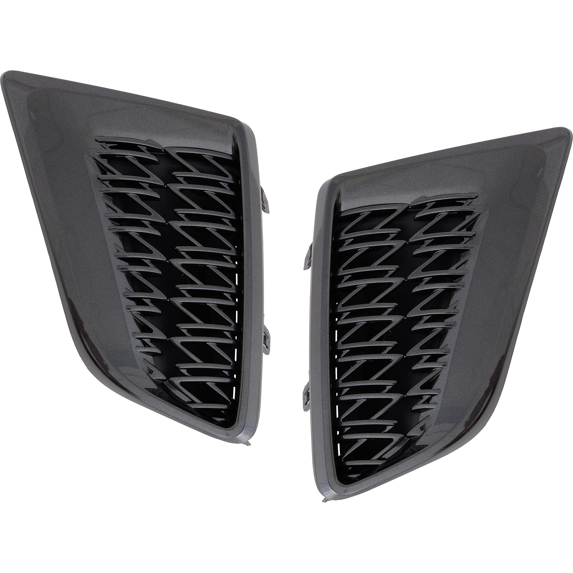 AM RX350 RX450H 20-22 FRONT BUMPER GRILLE RH AND LH w F Sport Package SKU SET RL01550019 Partslink LX1039145 LX1038145 OEM 531270E060-531280E060