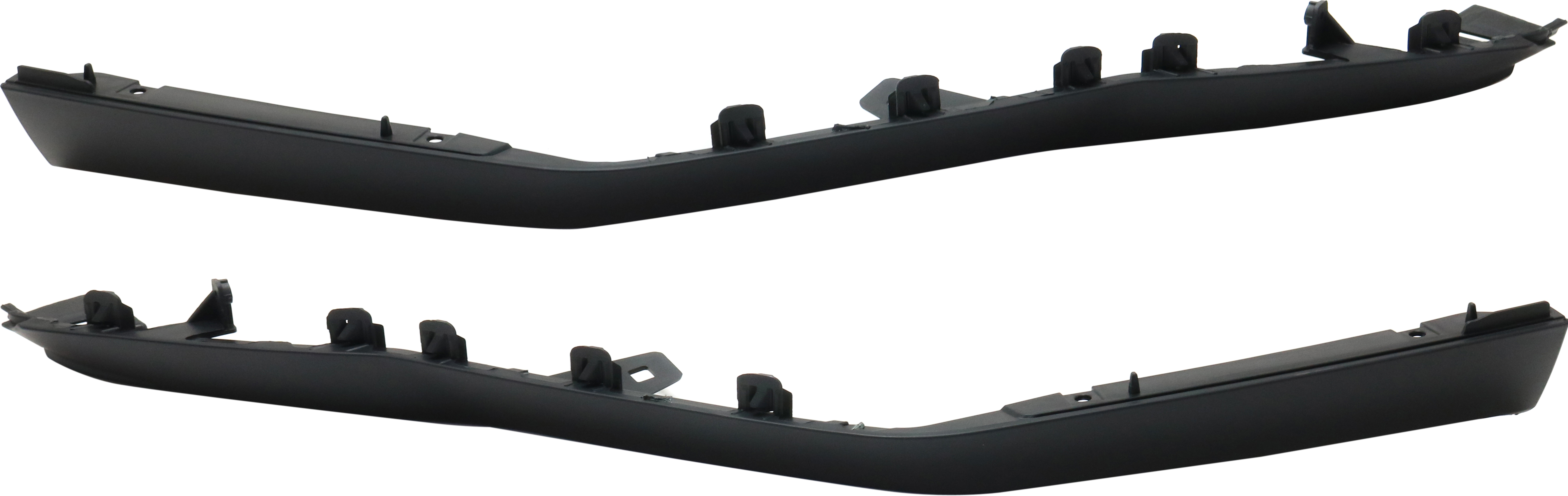 AM RX350 RX450H 16-19 FRONT BUMPER PAD RH AND LH Guard Cover w o F Sport Pkg SKU SET RL01610005 Partslink LX1047102 LX1046102 OEM 524370E010-524380E010