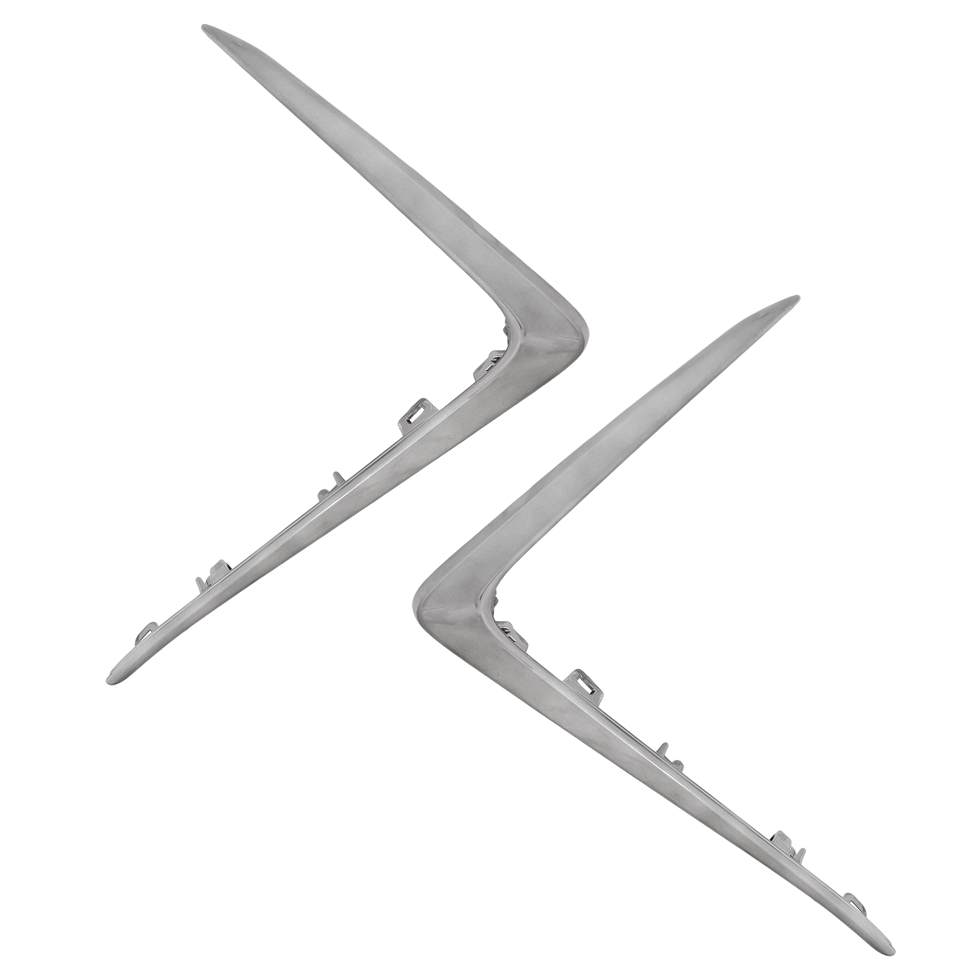 AM ES250 ES350-19-24 ES300H 22-24 GRILLE MOLDING RH AND LH Smoked Chrome w F Sport Package 19-21 Japan North America Built Vehicle SKU SET RL07070011 Partslink LX1213107 LX1212107 OEM 5312306100-5312433100
