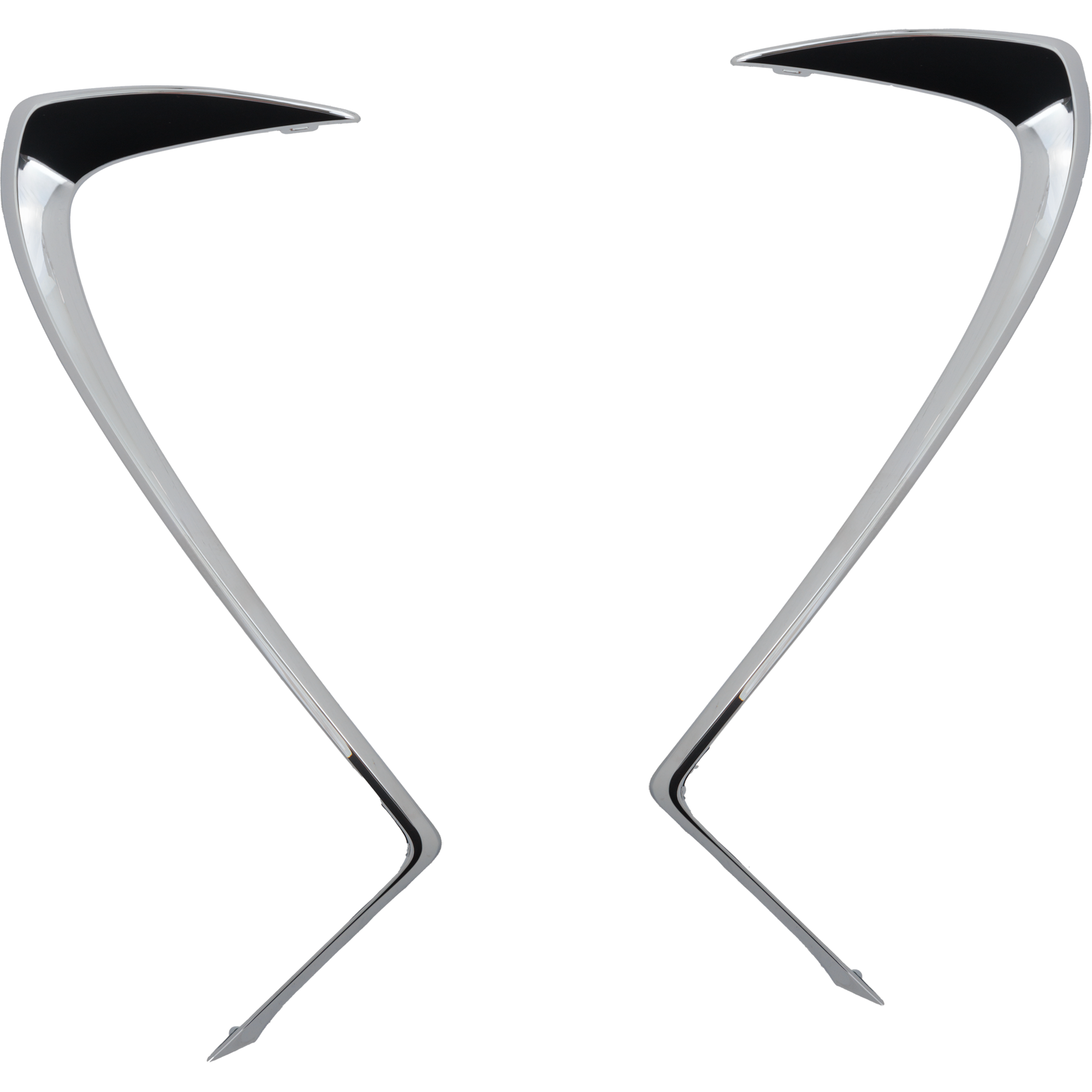 AM GS200T 16-17 GS300-18-19 GS350-16-20 GS450H 16-18 GRILLE MOLDING RH AND LH Chrome SKU SET RL07070015 Partslink LX1212103 LX1213103 OEM 5271230120-5271330120