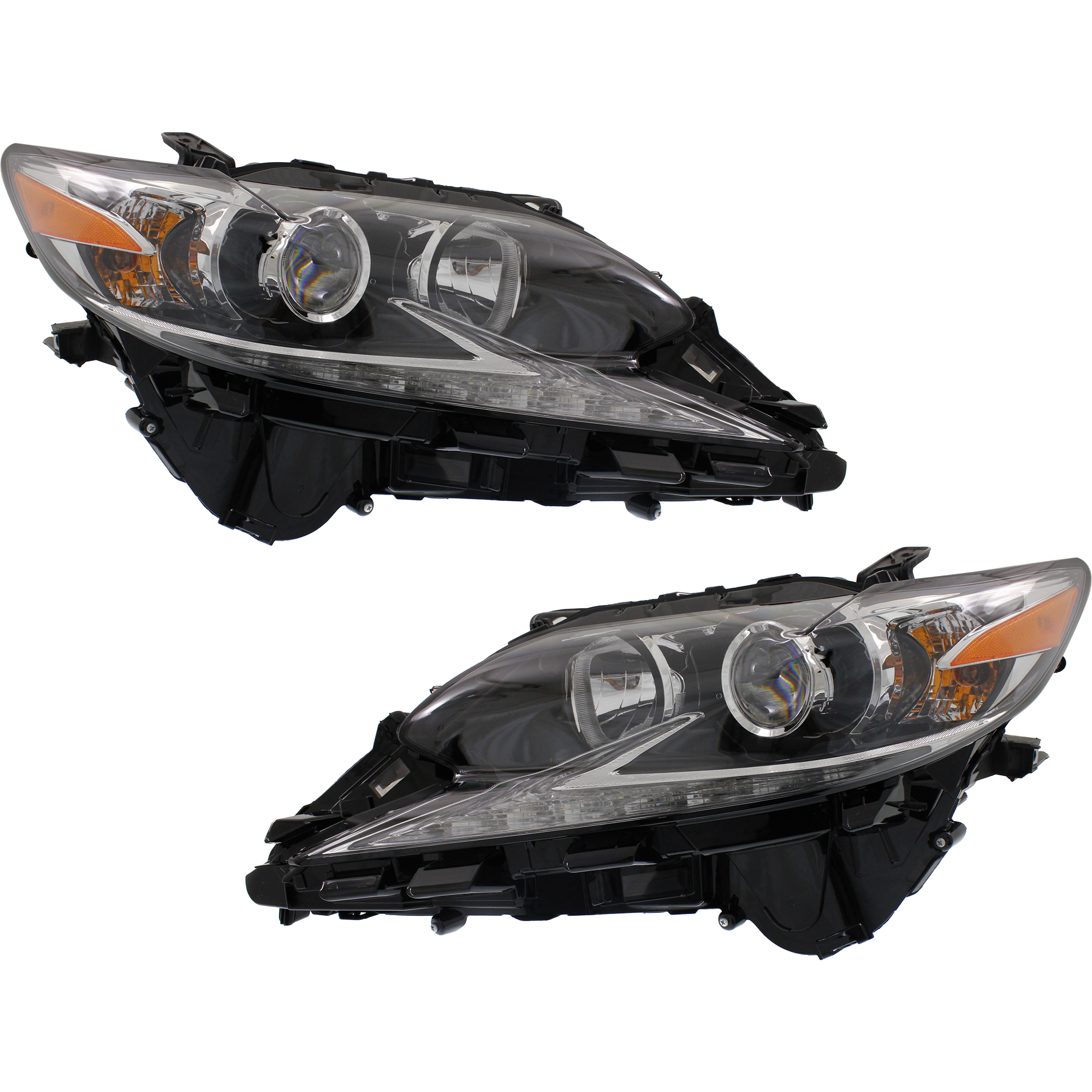 AM ES300H ES350-16-18 HEAD LAMP RH AND LH Assembly Halogen High Beam SKU SET RL10010001 OEM 8114033A50 PFM 8107033550 PFM