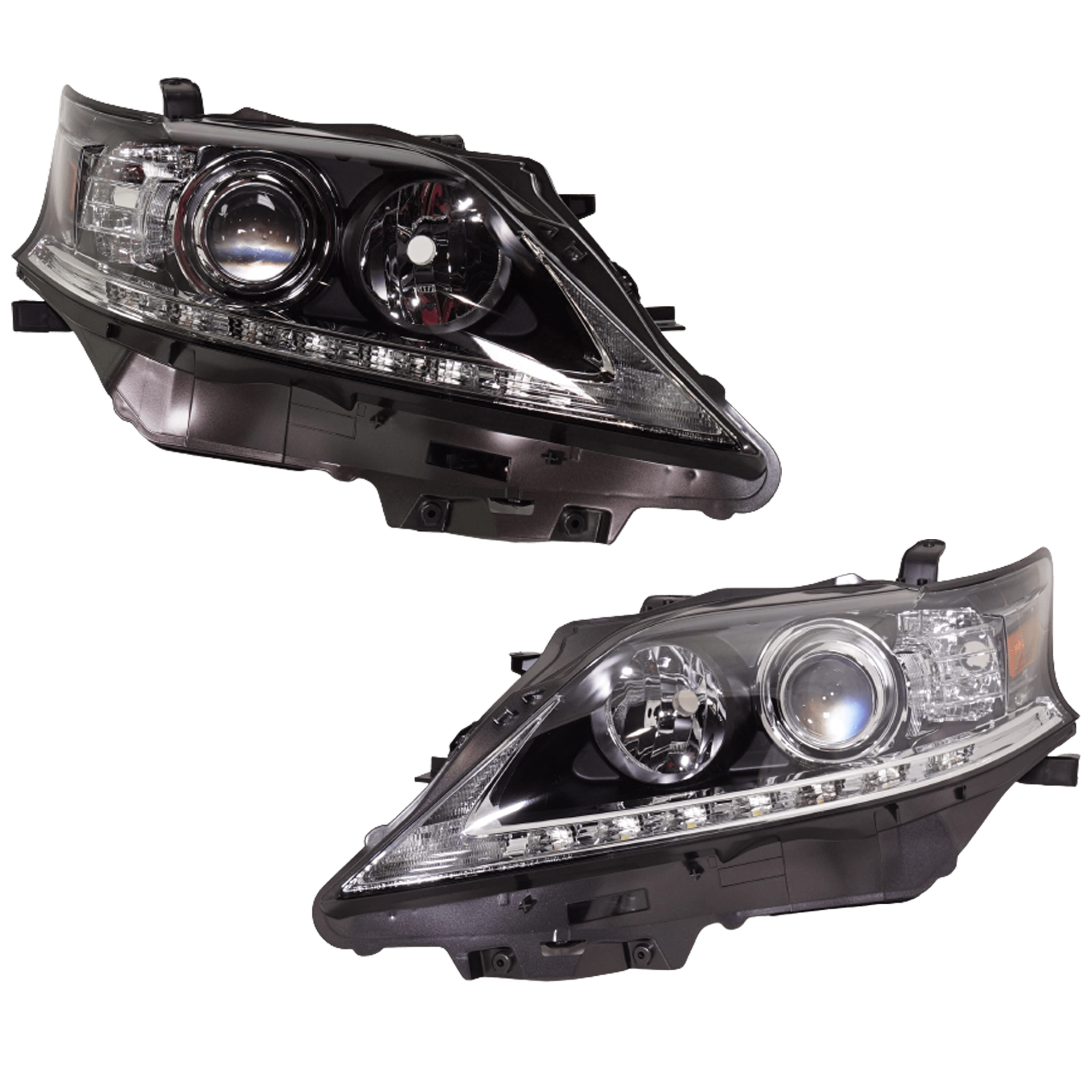 AM RX350-13-15 RX450H 15-15 HEAD LAMP RH AND LH Lens and Housing HID Xenon Canada Built SKU SET RL10010025