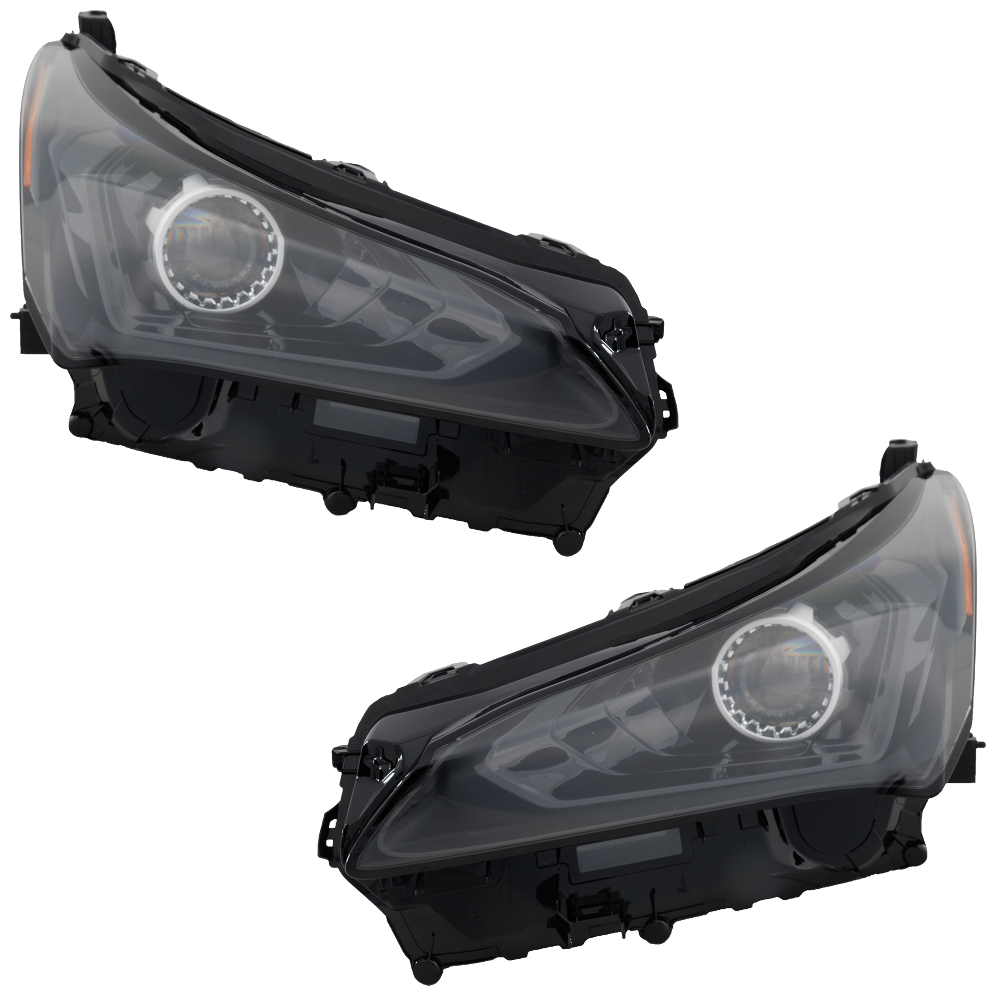 AM NX300 NX300H 18-21 HEAD LAMP RH AND LH Assembly LED Single Beam w o F Sport Package SKU SET RL10010047 Partslink LX2503176 LX2502176 OEM 8114078190-8107078190