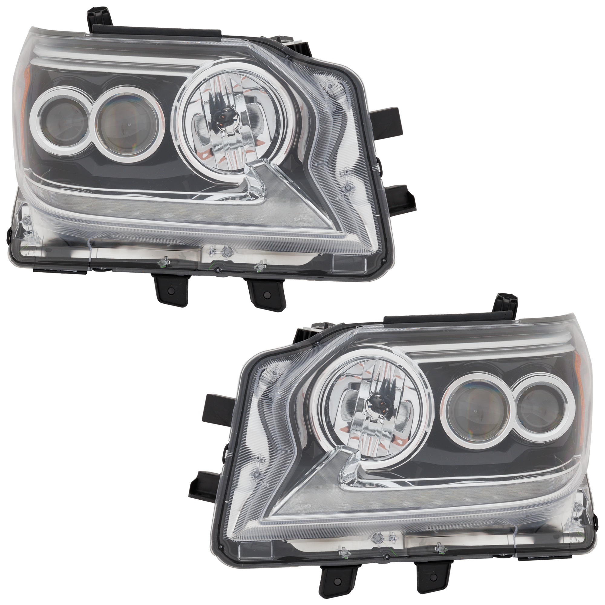 AM GX460-14-19 HEAD LAMP RH AND LH Lens and Housing LED SKU SET RL10010053 OEM 8114560G21 PFM 8118560G21 PFM