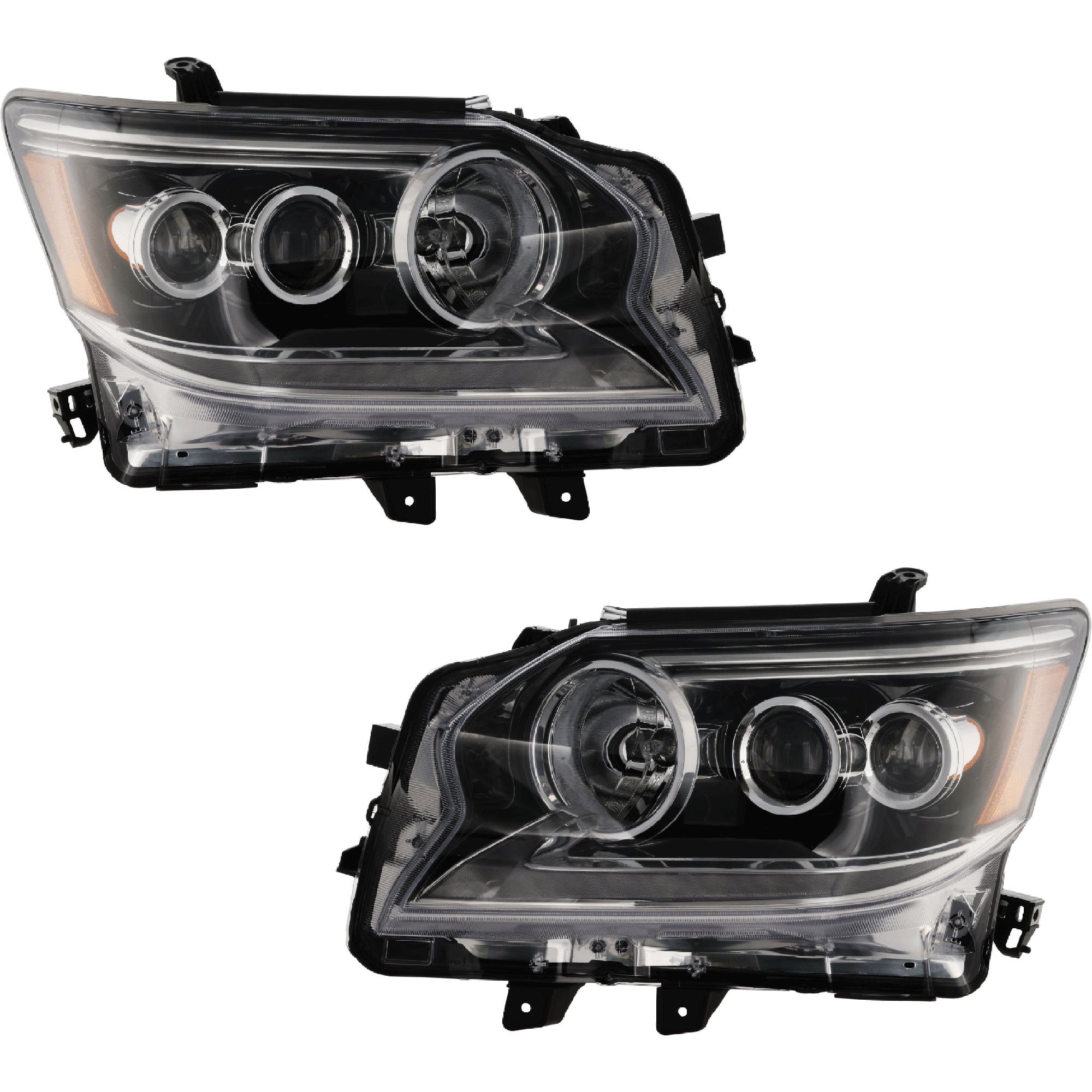 AM GX460-14-19 HEAD LAMP RH AND LH Assembly LED SKU SET RL10010083A Partslink LX2503160 LX2502160 OEM 8114560G21-8118560G21