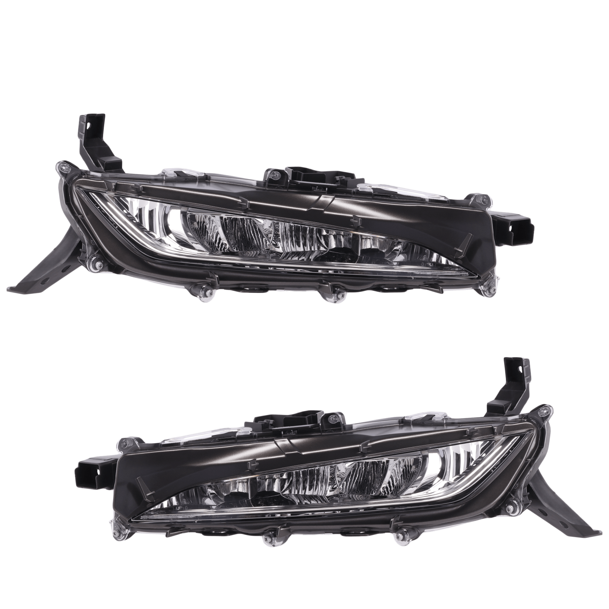 AM RX350 RX350L RX450H 20-22 FOG LAMP RH AND LH Assembly LED RX350 RX350L Canada Built Vehicle CAPA SKU SET RL10750027AQ Partslink LX2592126C LX2593126C OEM 8121048070-8122048070