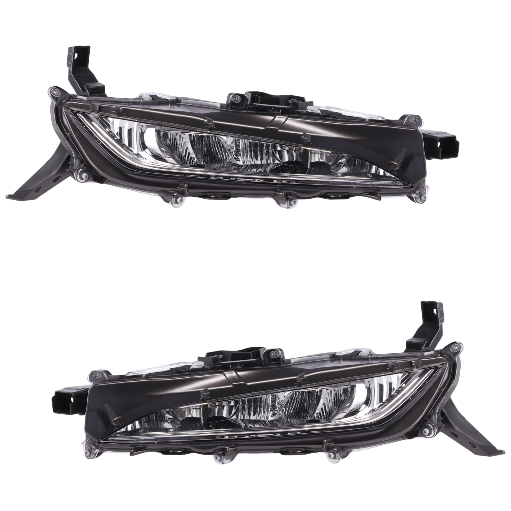 AM RX350 RX350L RX450H 20-22 FRONT FOG LAMP RH AND LH Assembly LED SKU SET RL10750027A Partslink LX2592126 LX2593126 OEM 8121048070-8122048070