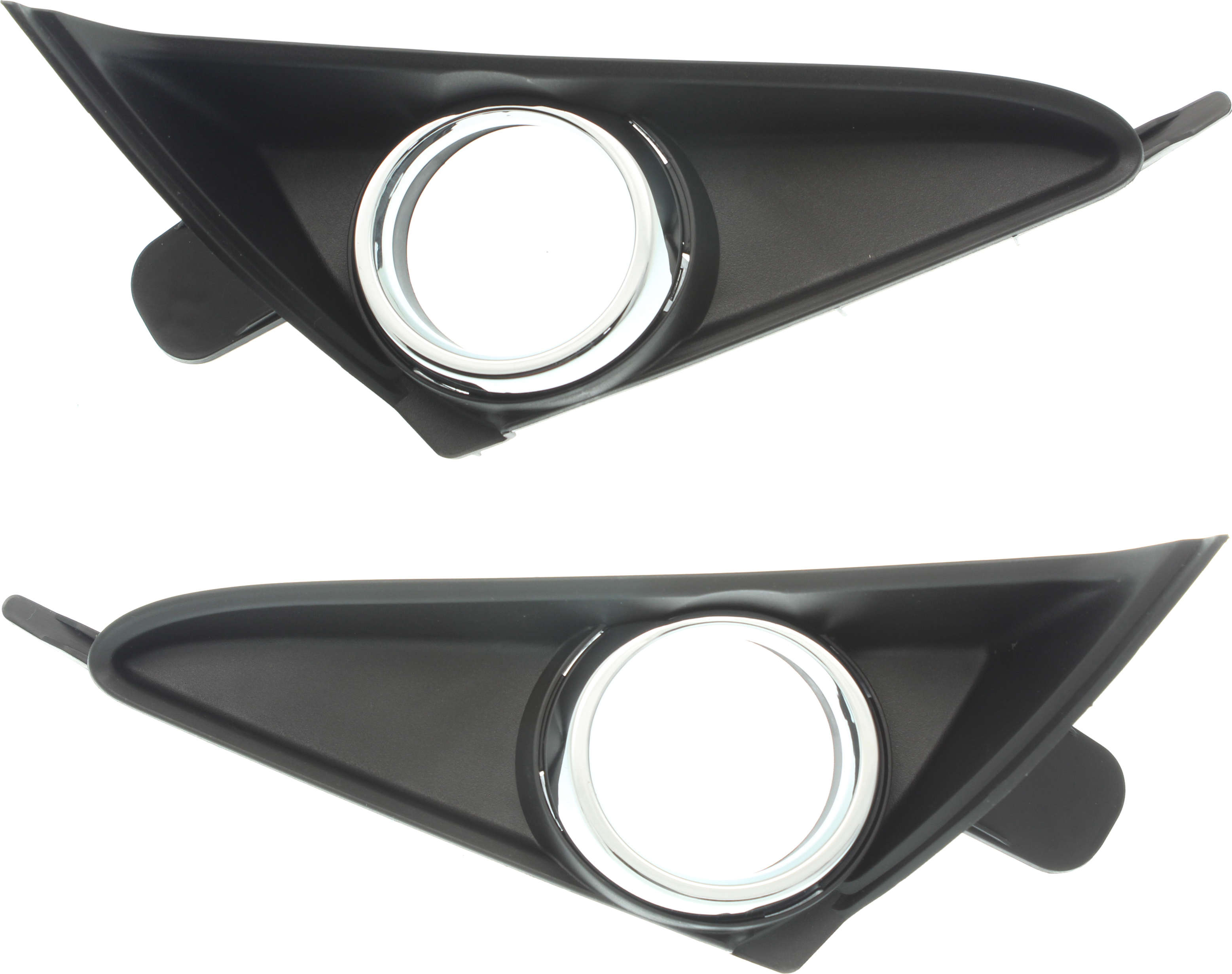 AM GX460-14-23 FOG LAMP COVER RH AND LH Textured Black SKU SET RL10860003 Partslink LX1038123 LX1039123 OEM 5204060090-5203060040