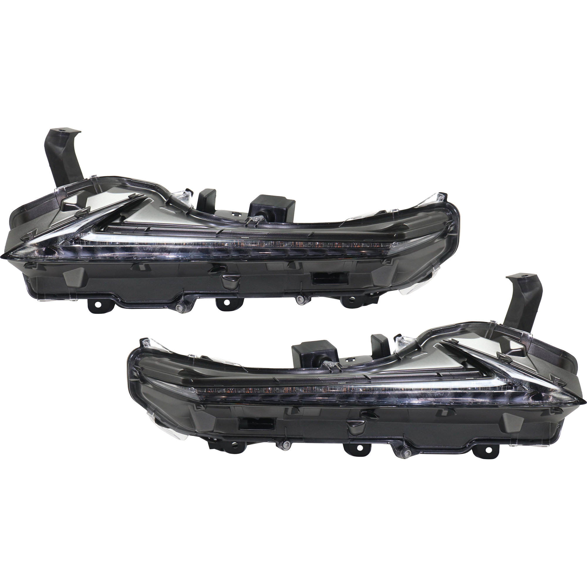 AM NX200T 15-17 NX300 NX300H 15-21 DRIVING LAMP RH AND LH Assembly w Daytime Running Light Triple Beam SKU SET RL11150001 Partslink LX2563102 LX2562102 OEM 8161078050-8162078050