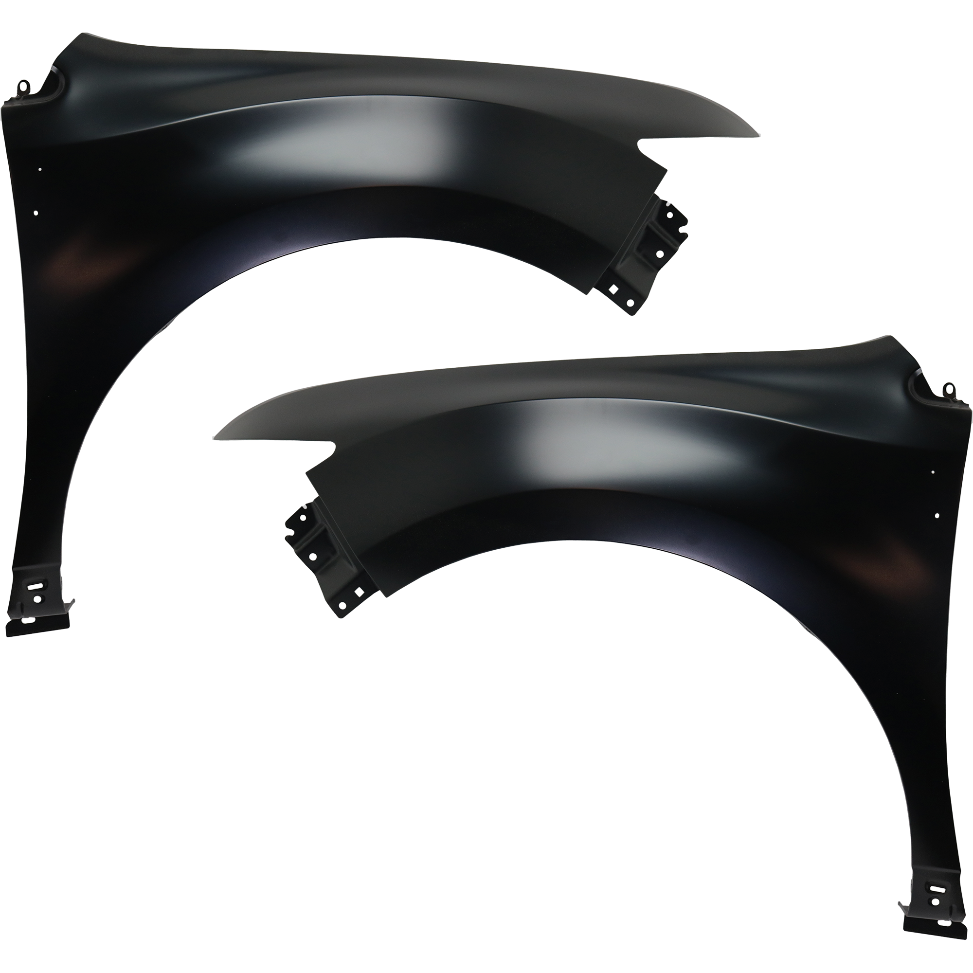 AM MKX 11-15 FRONT FENDER RH AND LH Primed Steel CAPA SKU SET RL22010007Q Partslink FO1240306C FO1241306C OEM DA1Z16005A DA1Z16006A