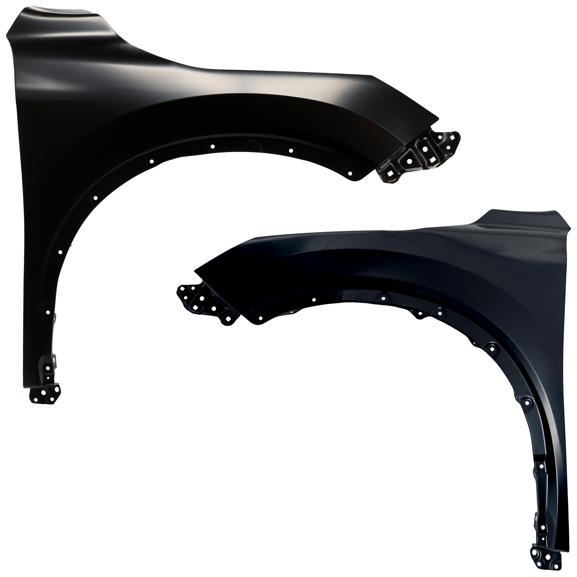 AM RX350-350H 23-25 FRONT FENDER RH AND LH Primed Aluminum CAPA SKU SET RL22010015Q Partslink LX1240146C LX1241146C OEM 538110E230-5381148240-538120E1
