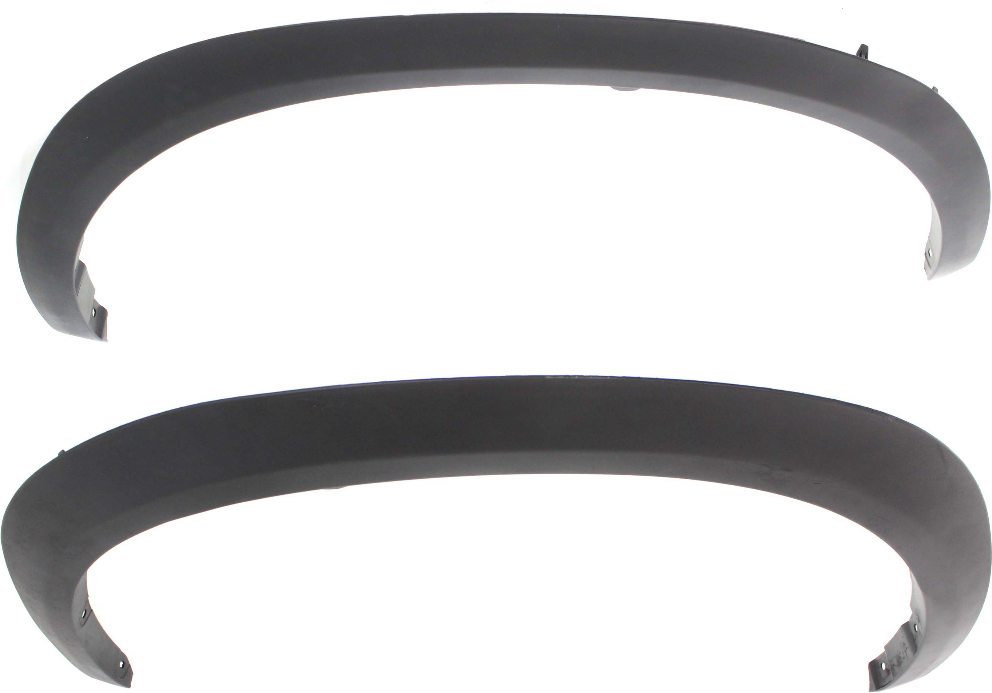 AM NX200T NX300H 15-21 FRONT WHEEL OPENING MOLDING RH AND LH Textured Black SKU SET RL22130003 Partslink LX1290101 LX1291101 OEM 7560178010-7560278010