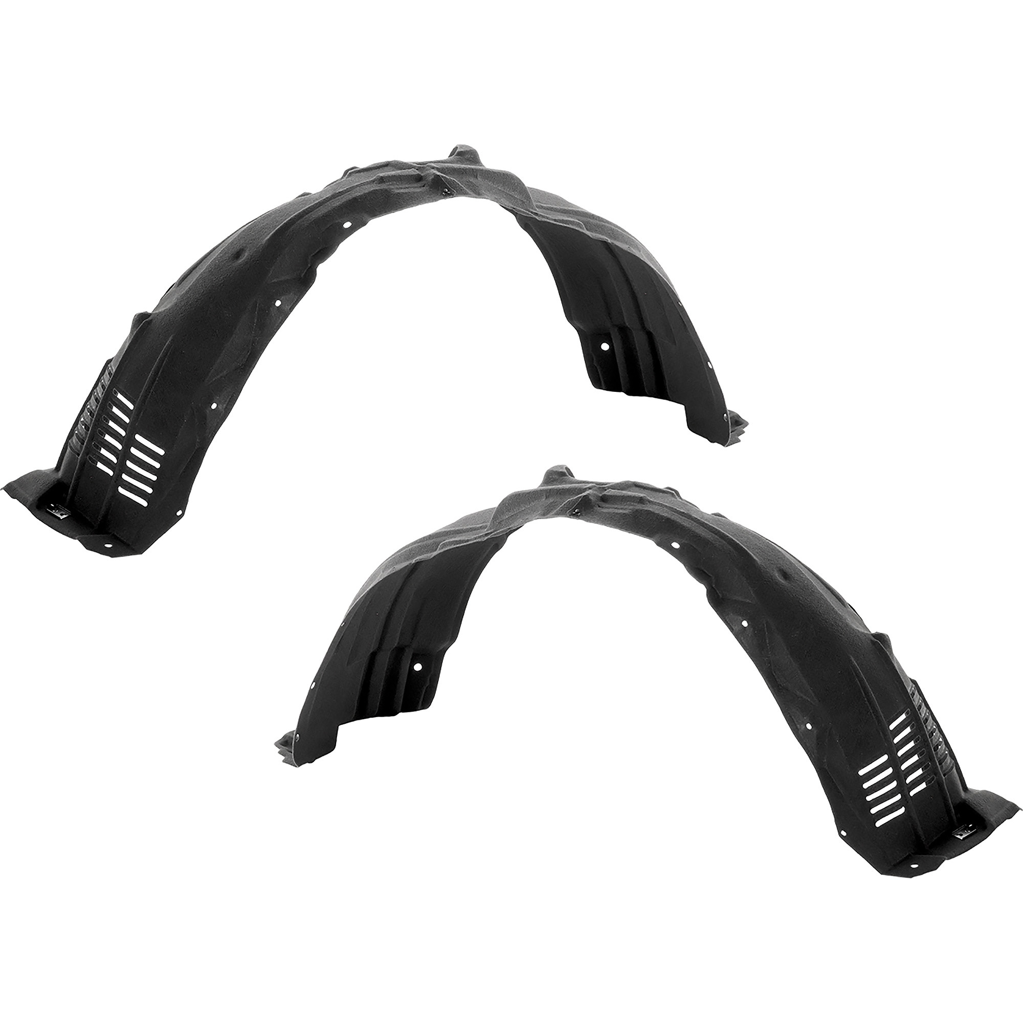 AM RX350 RX450H 16-22 FRONT FENDER LINER RH AND LH Plastic Heated Form w Extension Sheet CAPA SKU SET RL22210005Q Partslink LX1248137C LX1249137C OEM 538050E070-538060E160